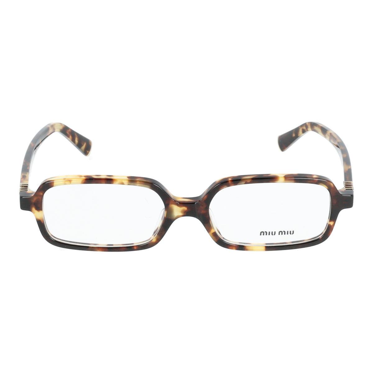 Miu Miu | MU 01Y occhiali vista donna Maculato marrone