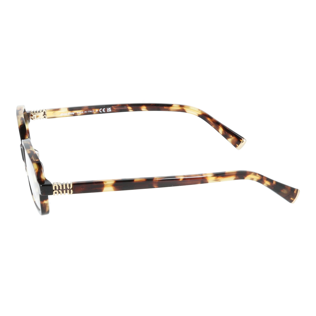 Miu Miu | MU 01Y occhiali vista donna Maculato marrone