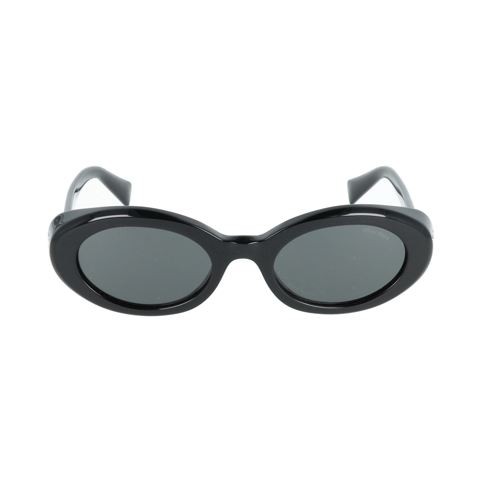 Miu Miu | SMUB09 occhiali da sole da donna ovale Nero