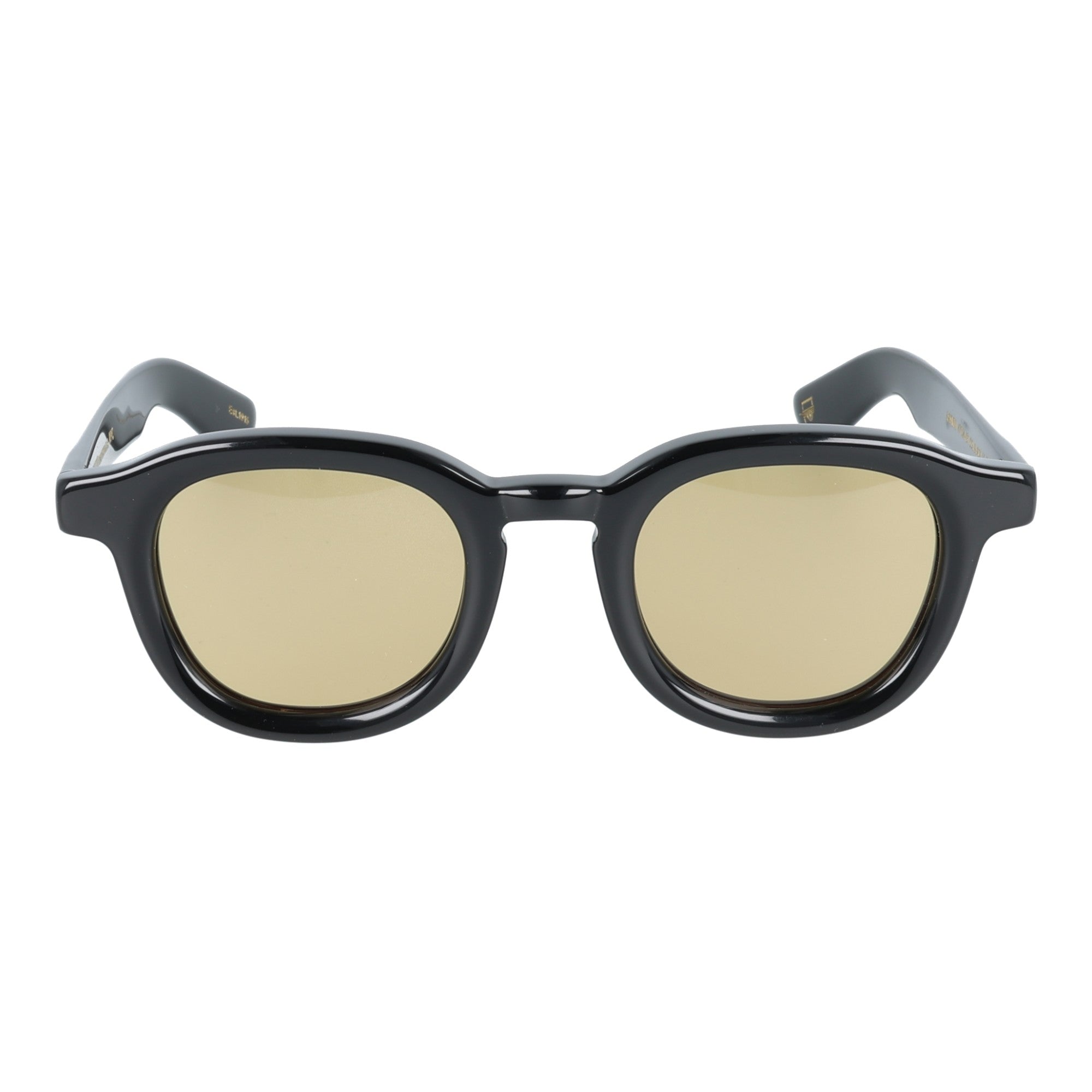 Moscot | Dahven occhiali da sole pantos Nero con lenti gialle frontale