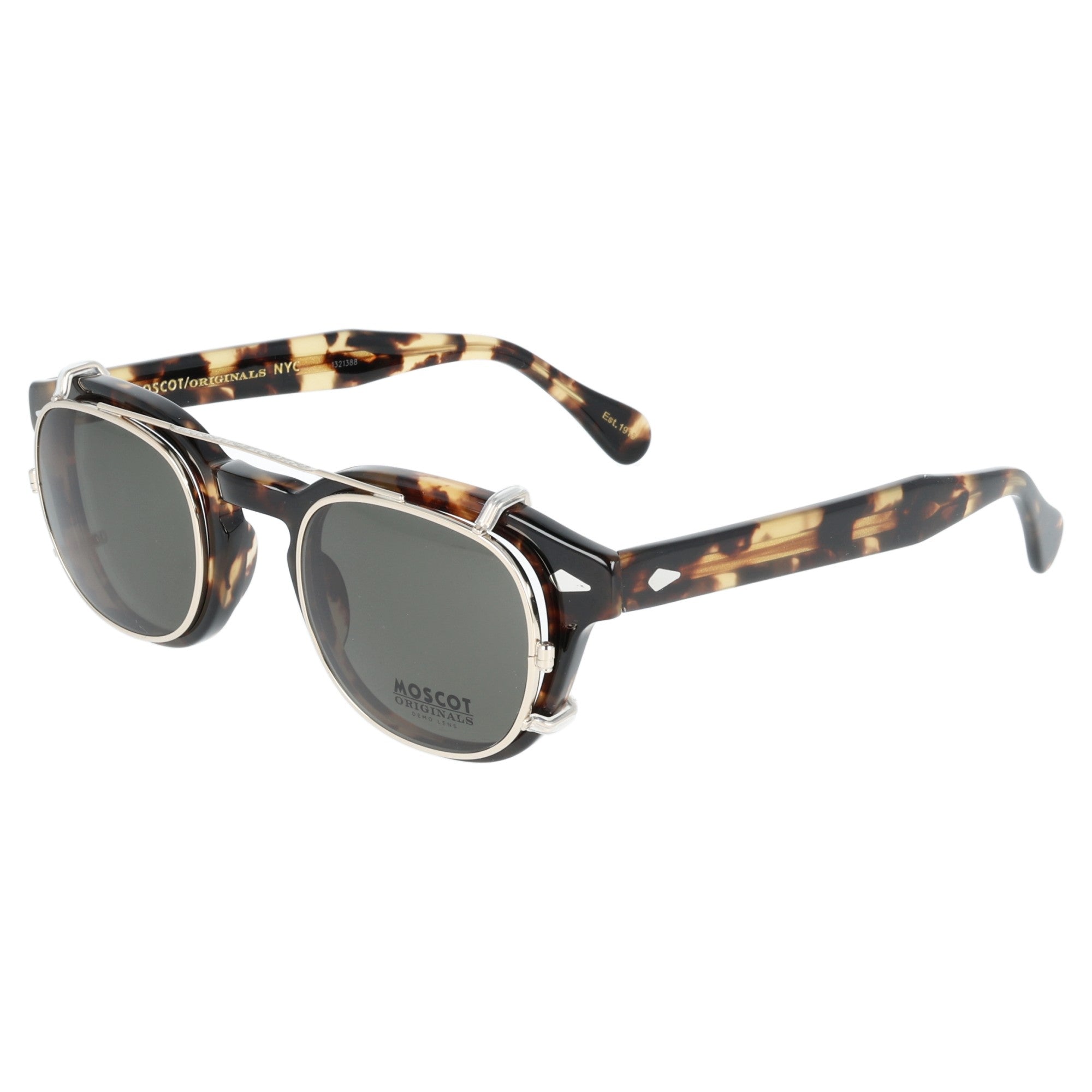 Moscot | Lemtosh & Cliptosh occhiale da sole uomo Classic havana