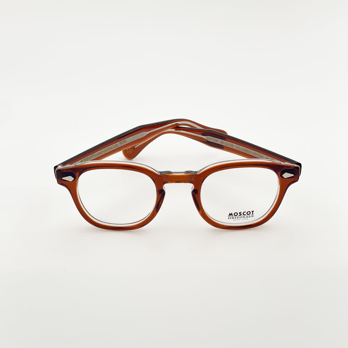 Moscot Lemtosh occhiali da vista da uomo umber crystal color