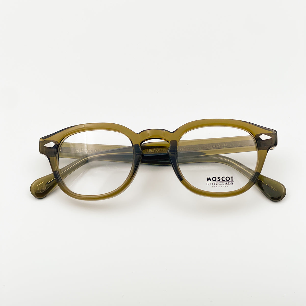 Moscot Lemtosh occhiali da vista da uomo olive brown