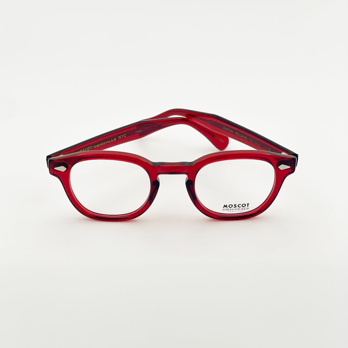 Moscot Lemtosh occhiali da vista da uomo ruby red color