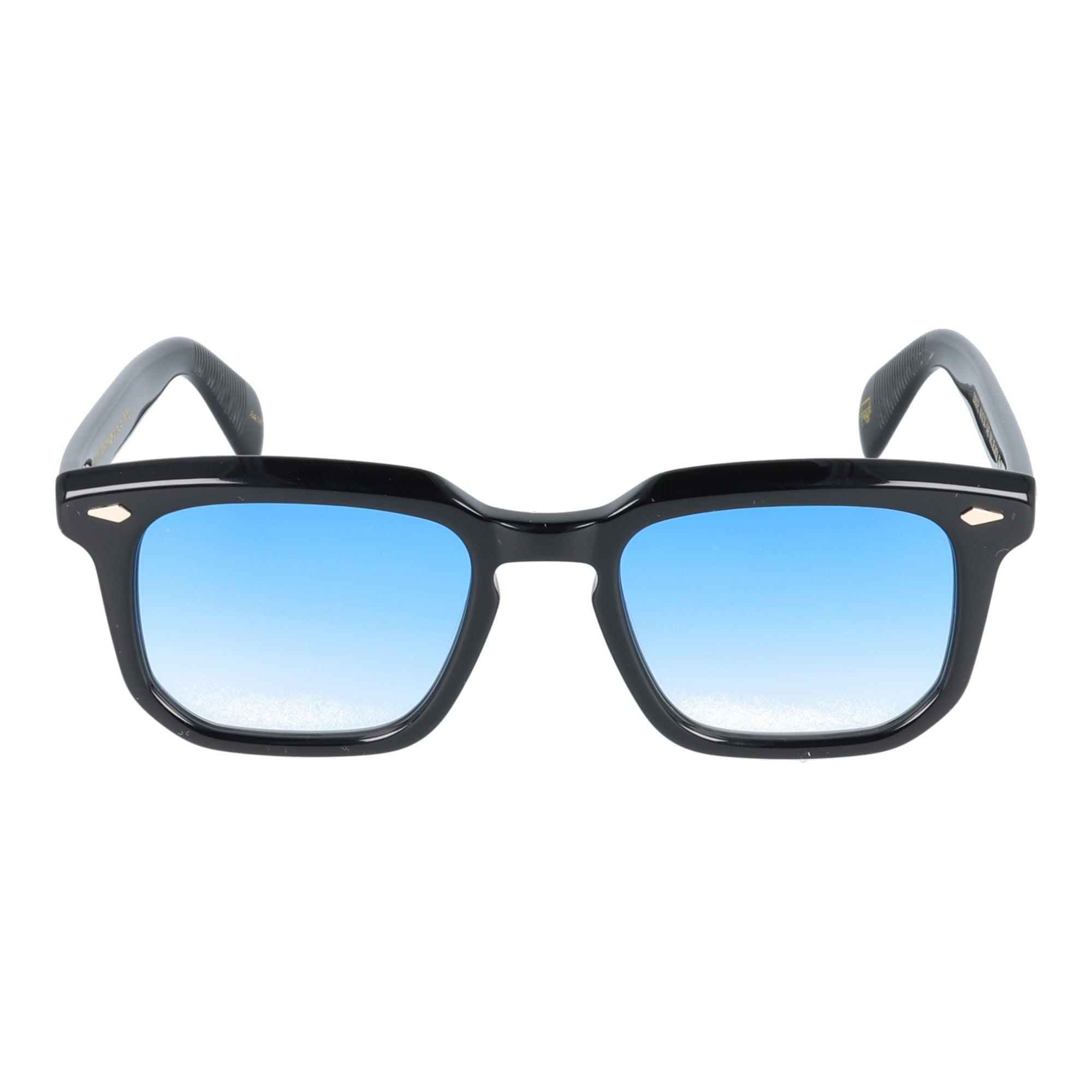 Moscot | Zissel occhiali da sole uomo lenti sfumate azzurre Nero frontale