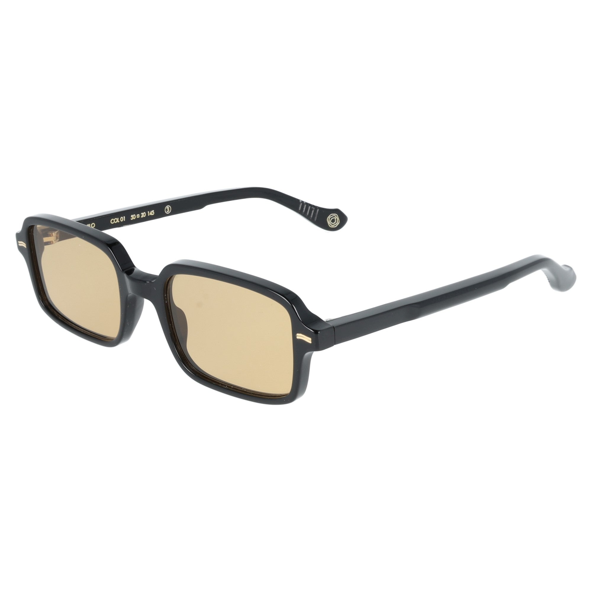 Kyme | Nilo - Nero lenti azzurre / Nero / Arancione / Havana