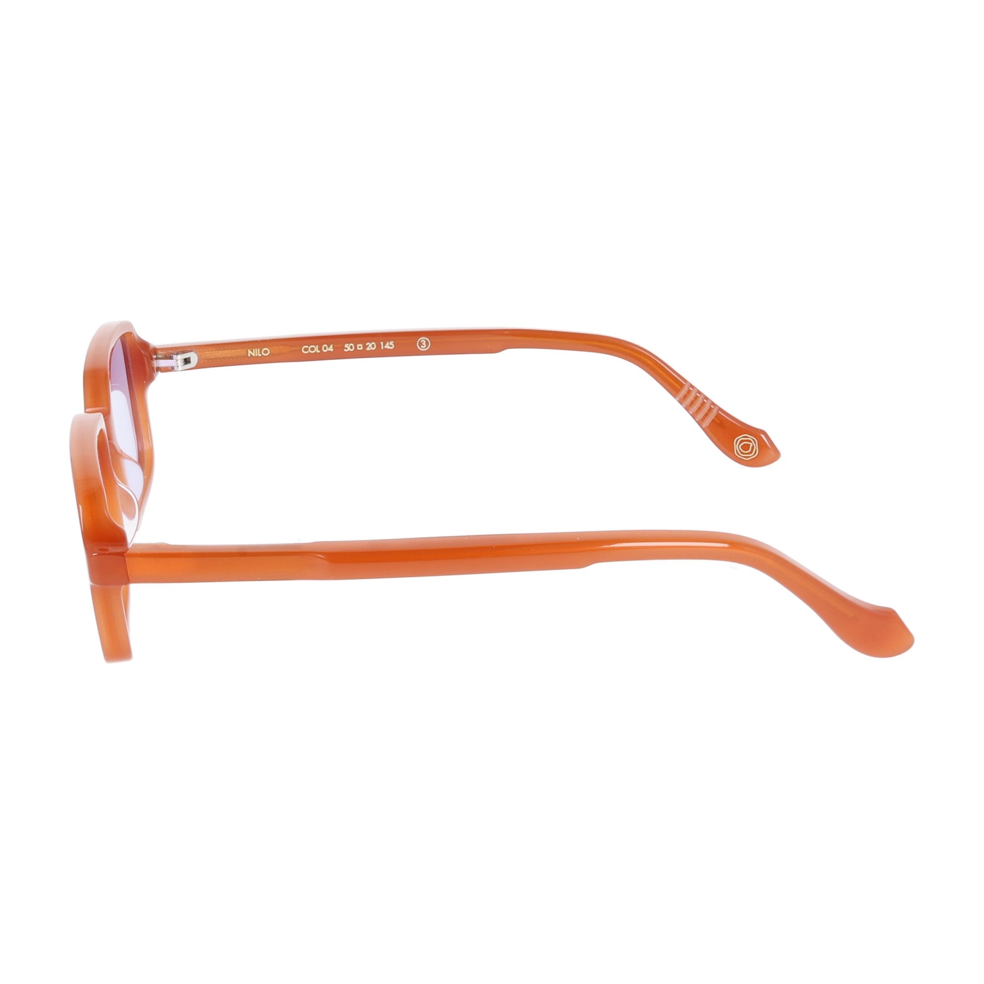 Nilo di Kyme sono degli occhiali da sole unisex arancione