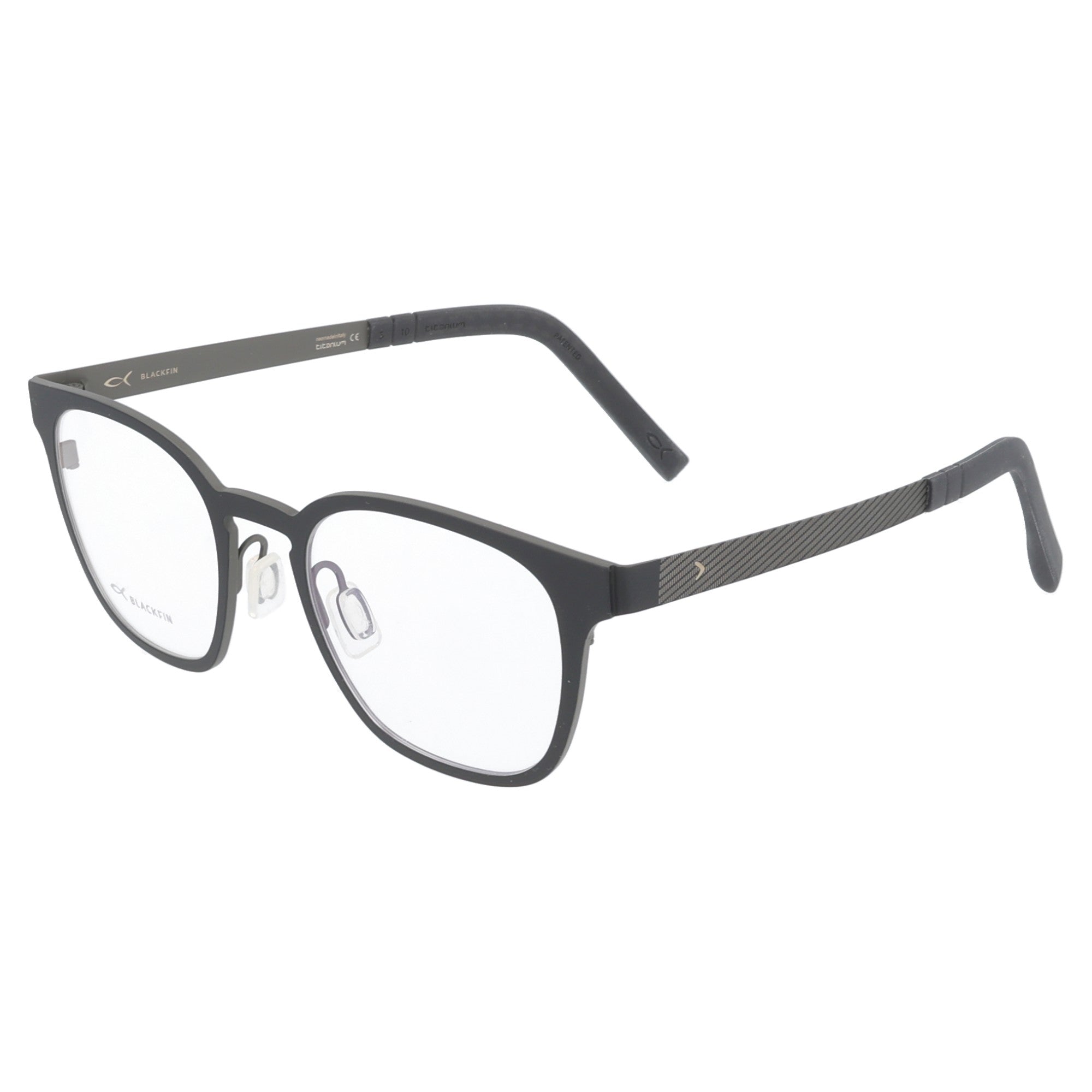 Occhiale da vista Blackfin Dayton BF1002 colore 579 antracite in titanio Più Ottica