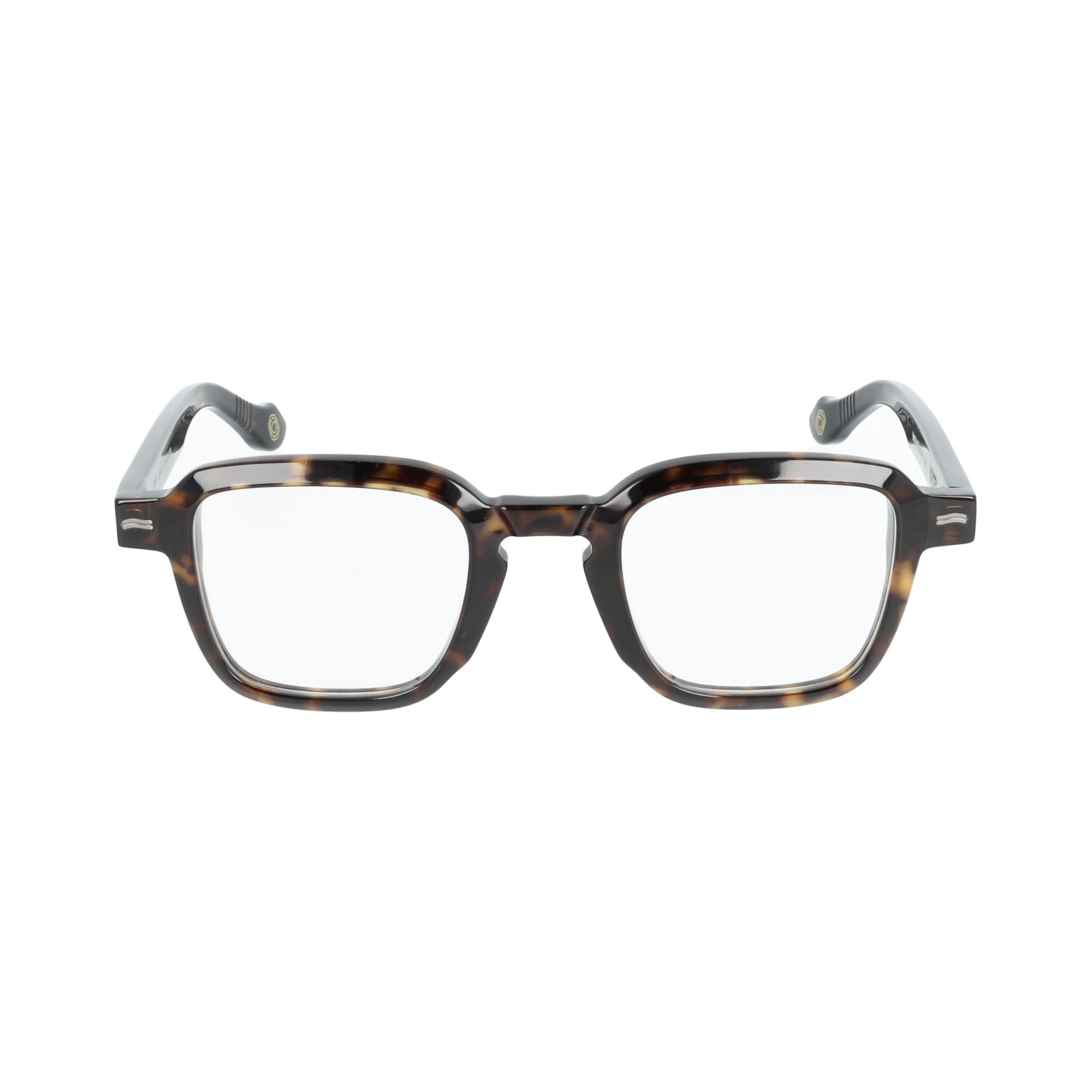 Occhiali da vista da uomo Troy Kyme havana squadrati