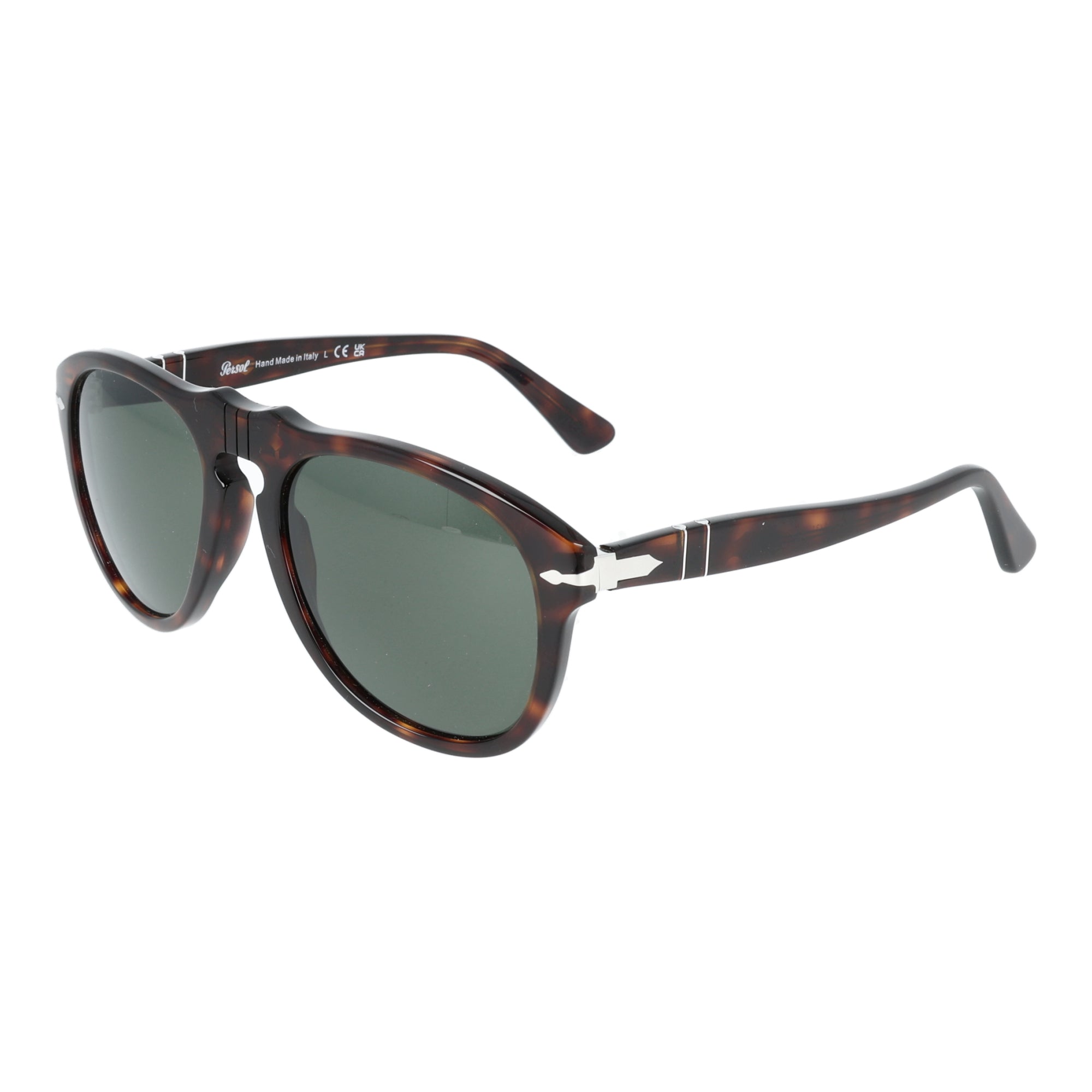 Persol | 649 occhiale aviator da sole Tartarugato caldo