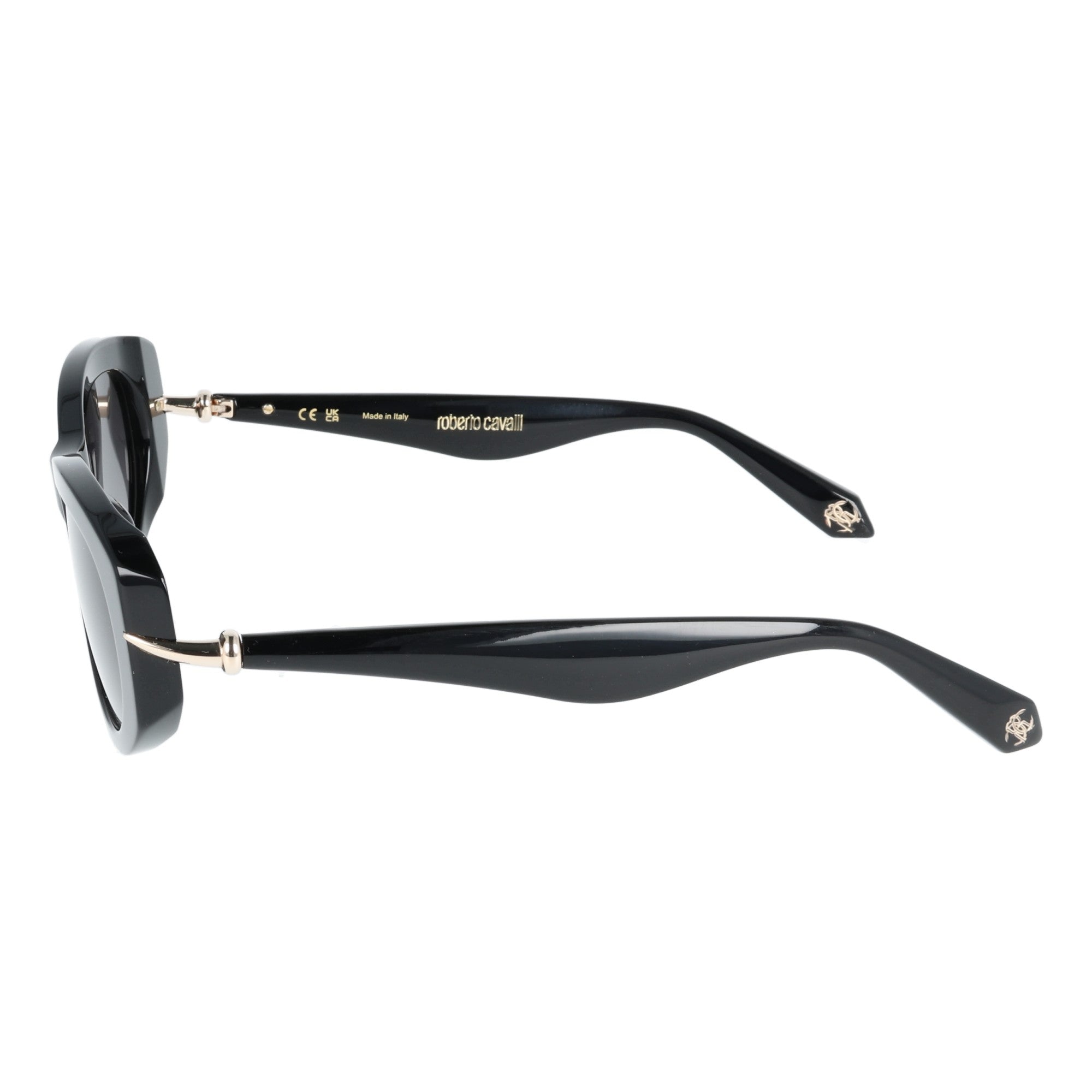 Roberto Cavalli | SRC173M col. 0700 occhiale da sole donna ovale Nero
