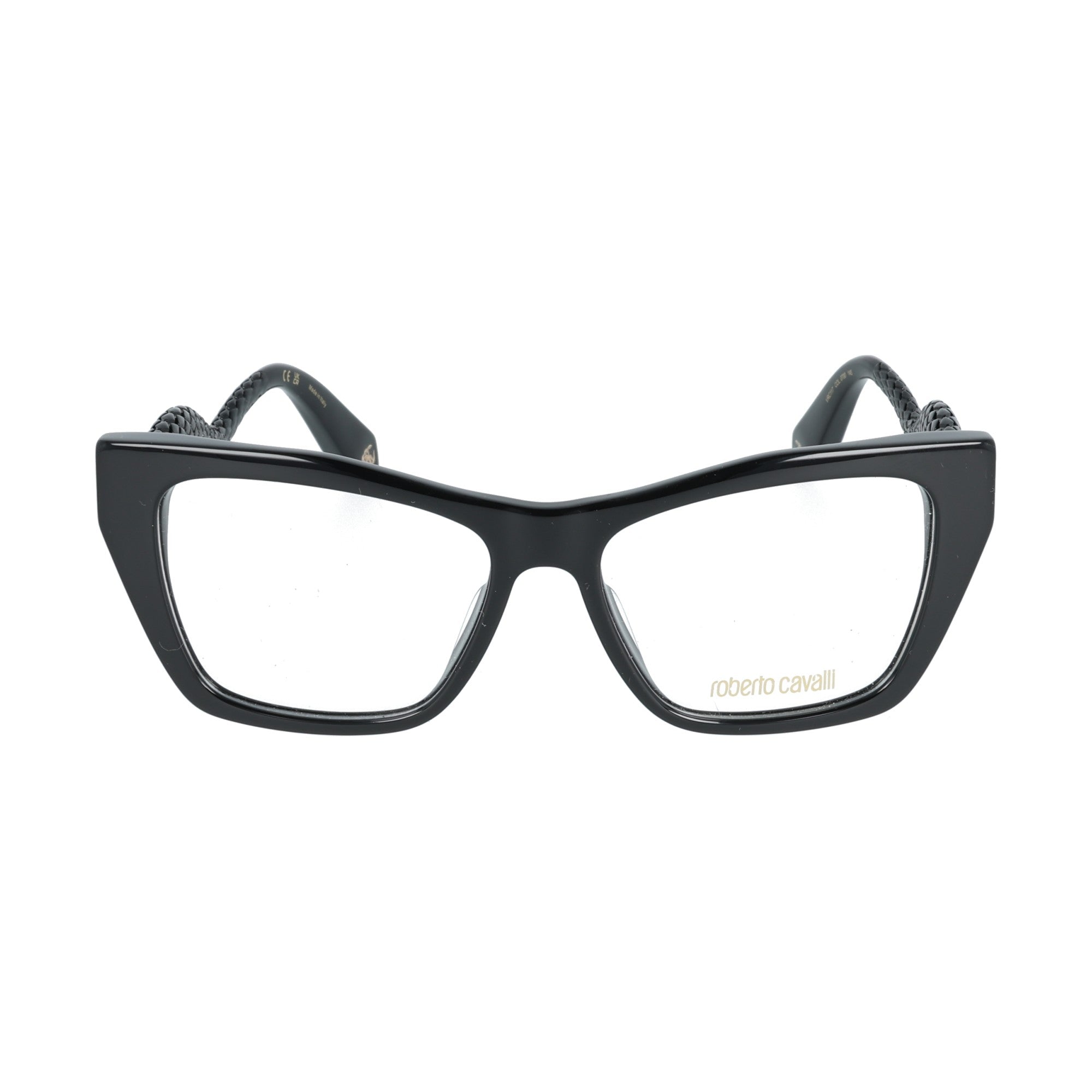 Roberto Cavalli | VRC117M col 0700 occhiale da vista donna cateye Nero