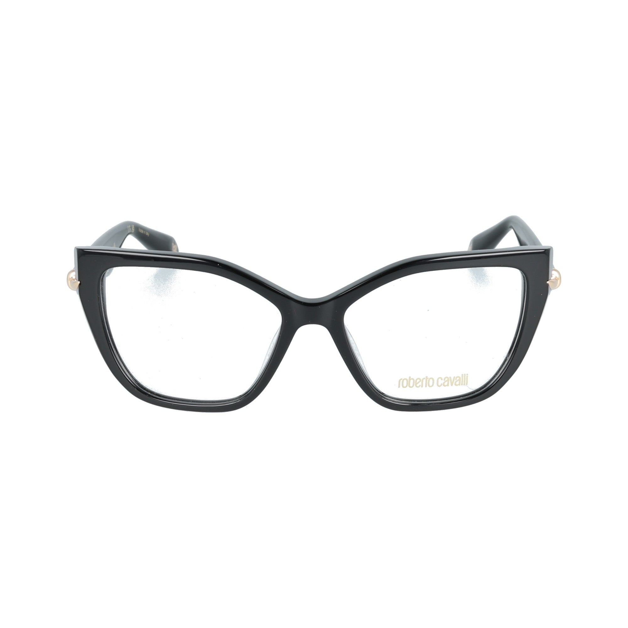 Roberto Cavalli | VRC161 occhiale da vista donna cateye acetato 0700 - Nero