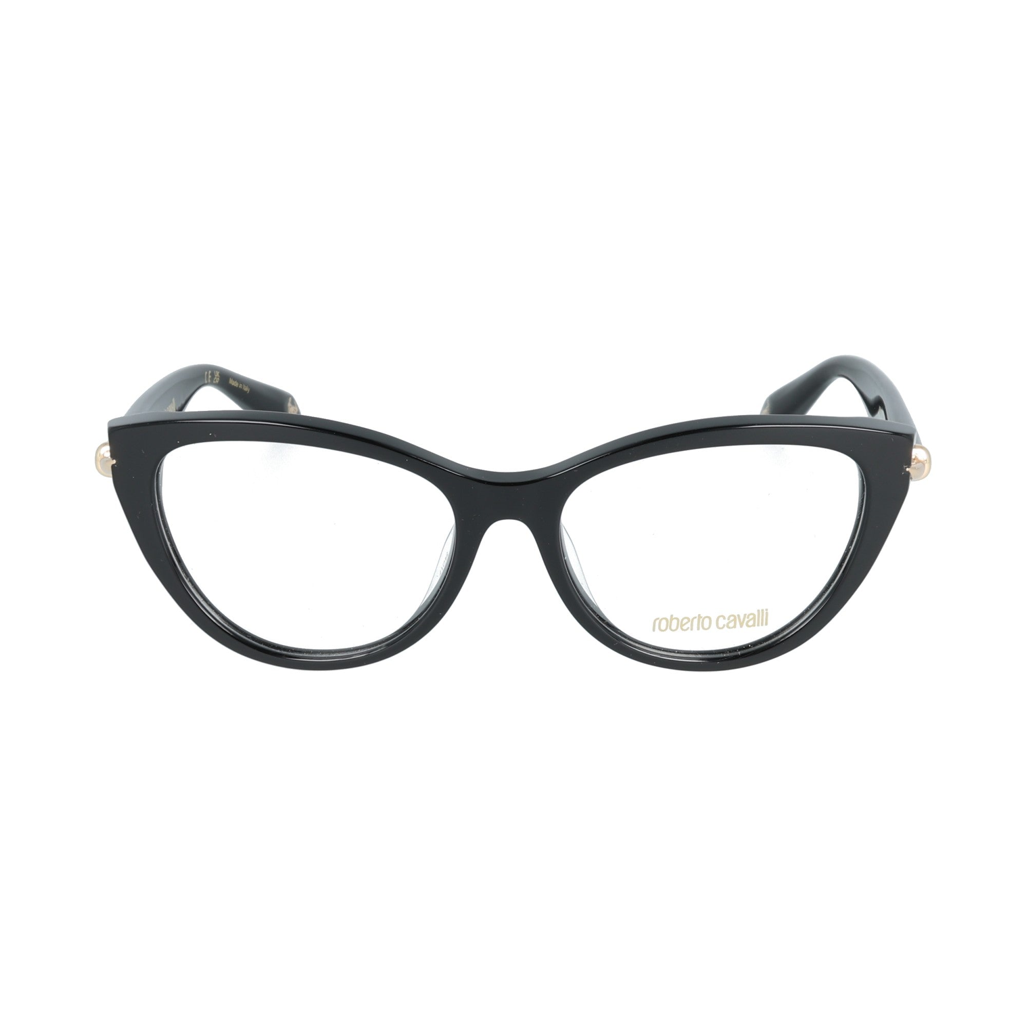 Roberto Cavalli | VRC162 col 0700 occhiale da vista donna cateye acetato Nero