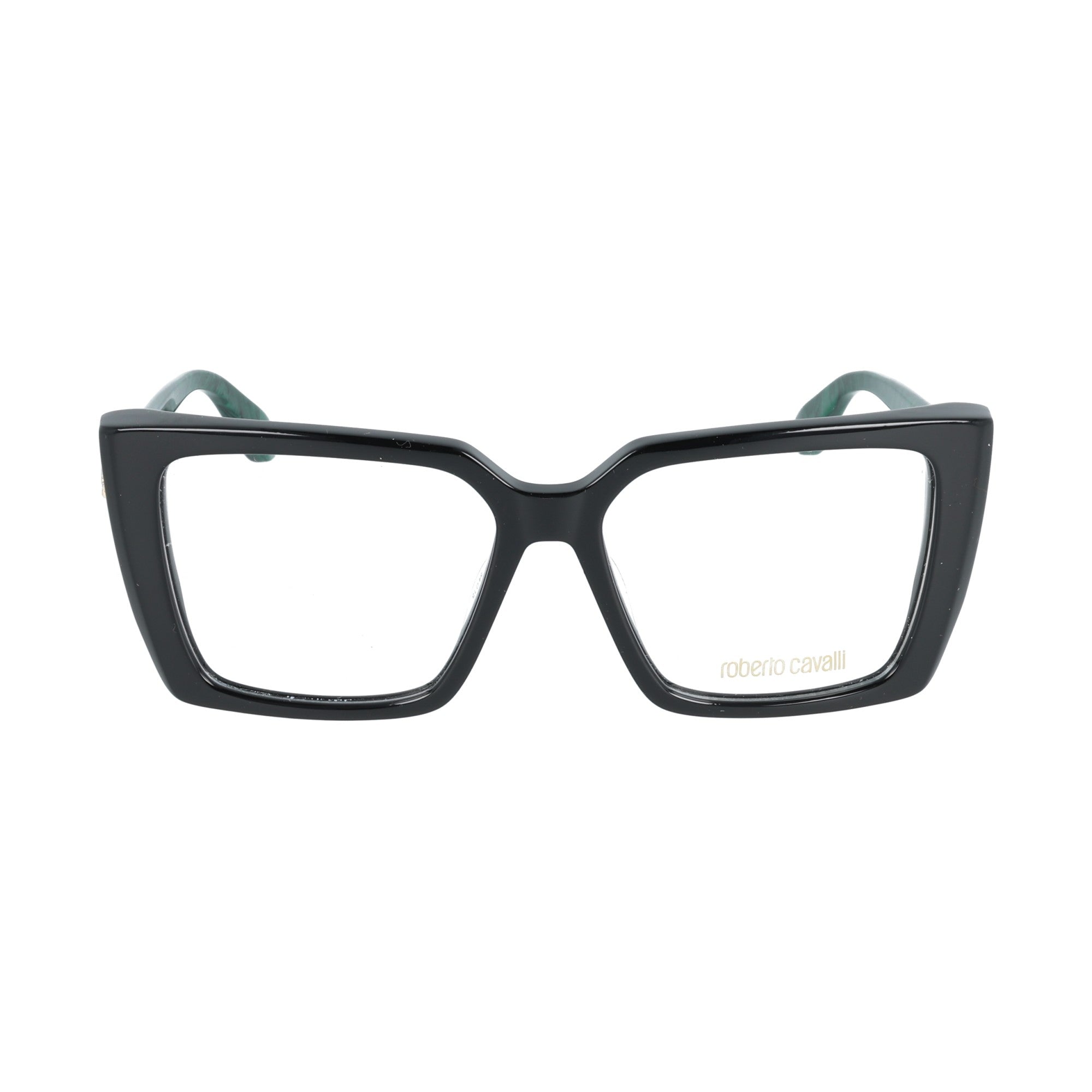 Roberto Cavalli | VRC163M col. 0700 occhiale da vista donna cateye Nero Verde