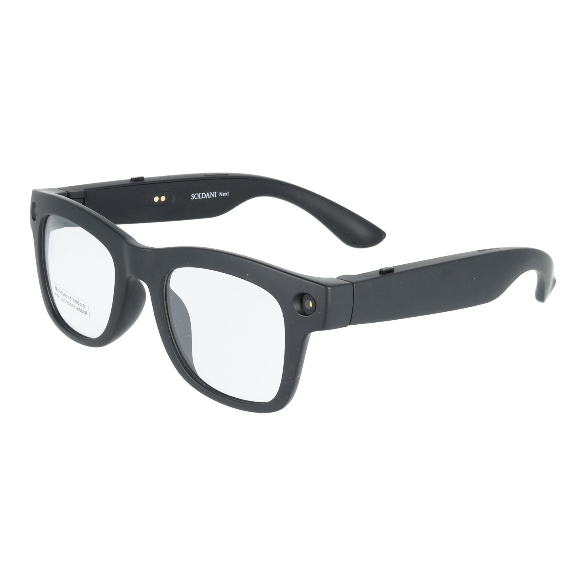 Soldani Next | Smart Glasses Nero occhiali da vista uomo
