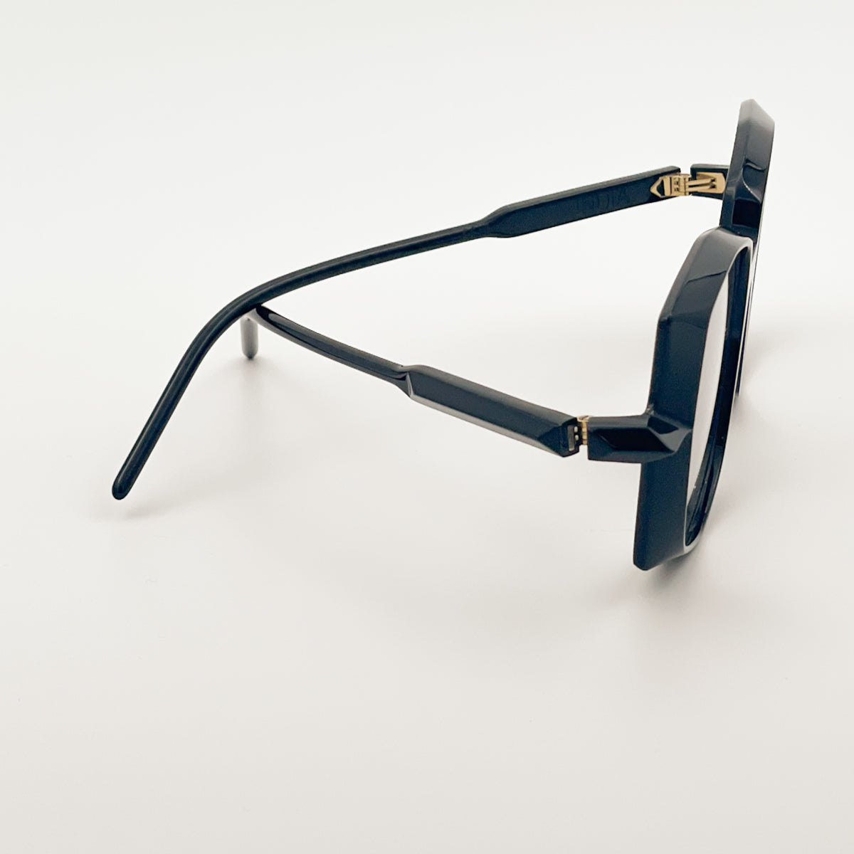 Soya india nero Occhiale da vista da donna acetato di alta qualità