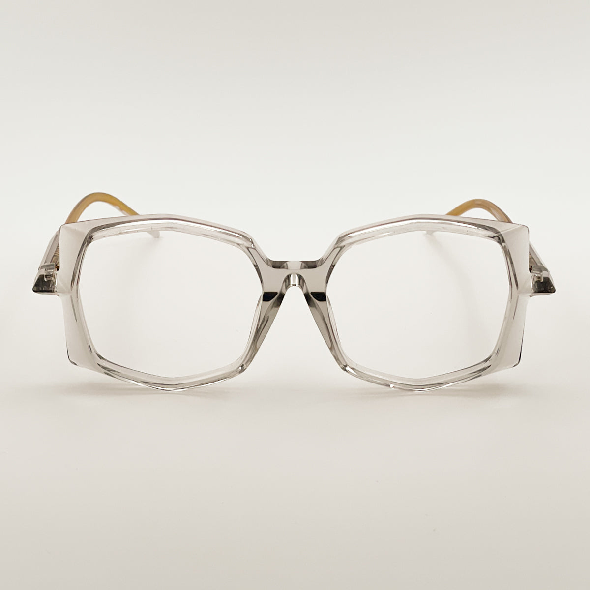 Soya india grigio Occhiale da vista da donna acetato di alta qualità