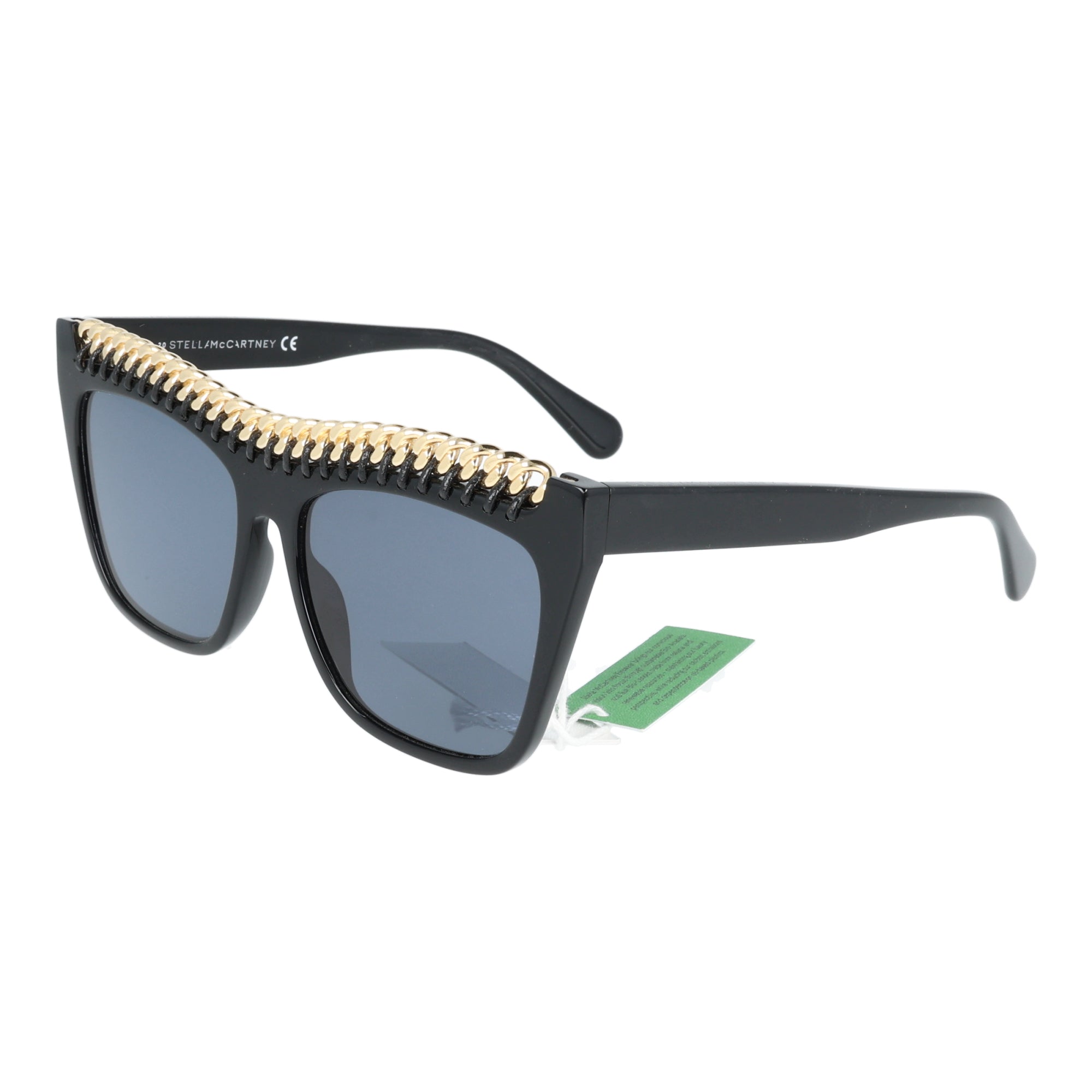 Stella McCartney | SC40009I Falabella occhiali da sole Nero con lenti blu