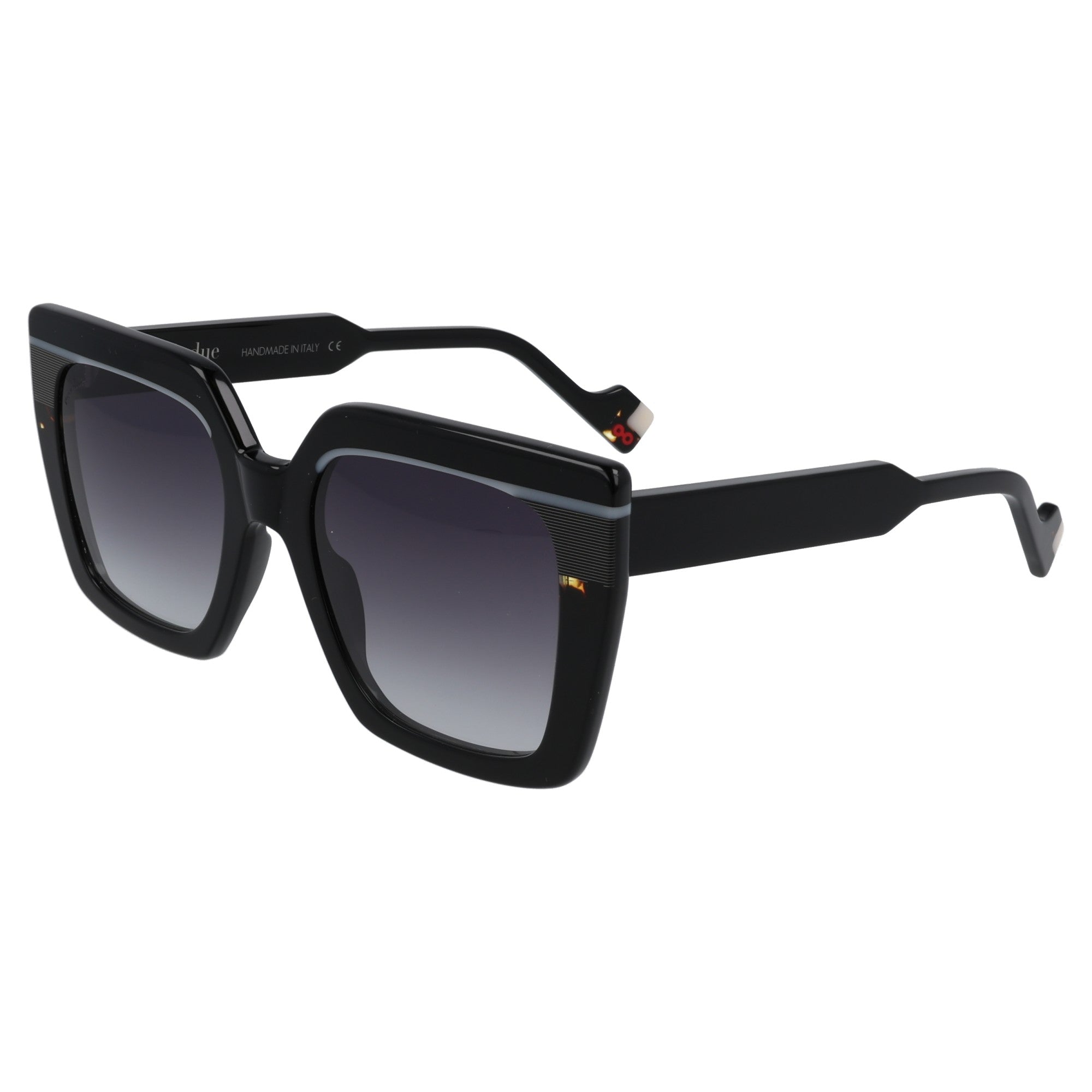 Essedue | Thar - Nero / Bordeaux / Tartaruga / Grigio trasparente occhiali da sole cat eye donna