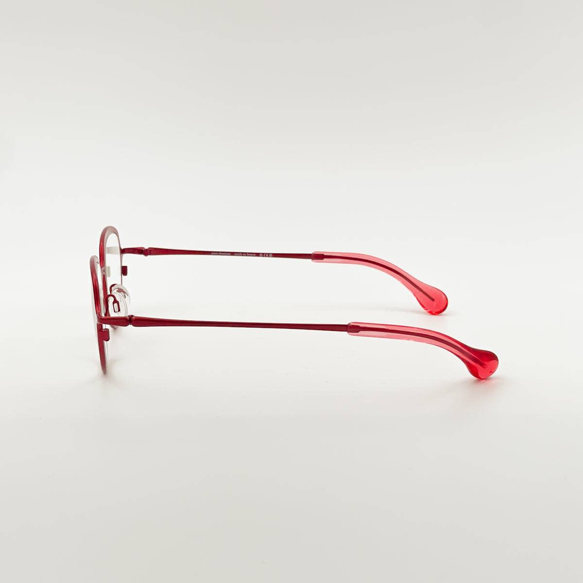 Theo Cesium Red color occhiali da vista unisex