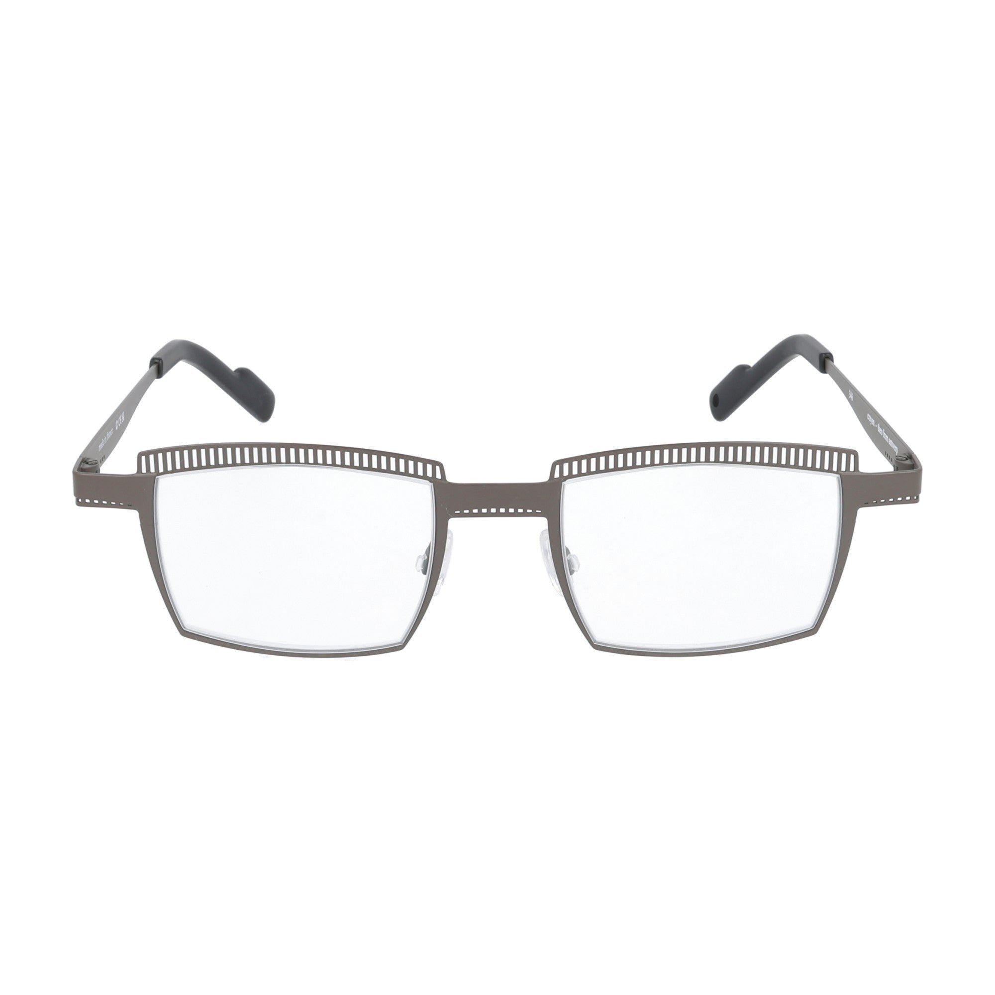 Theo | Crayon occhiali da vista metallo donna Grigio