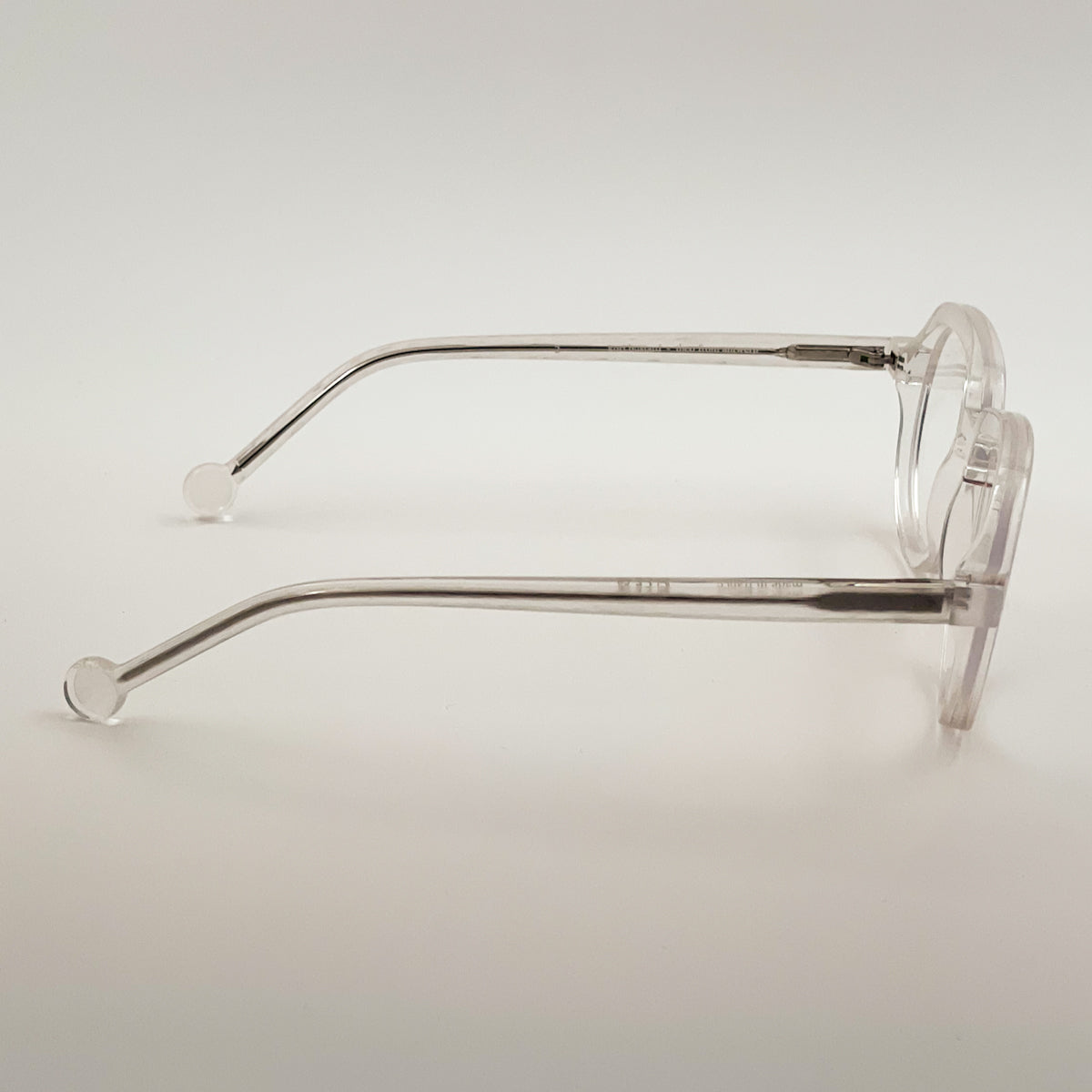 Theo Eyewear Kori Bustard Occhiale da vista unisex bianco trasparente