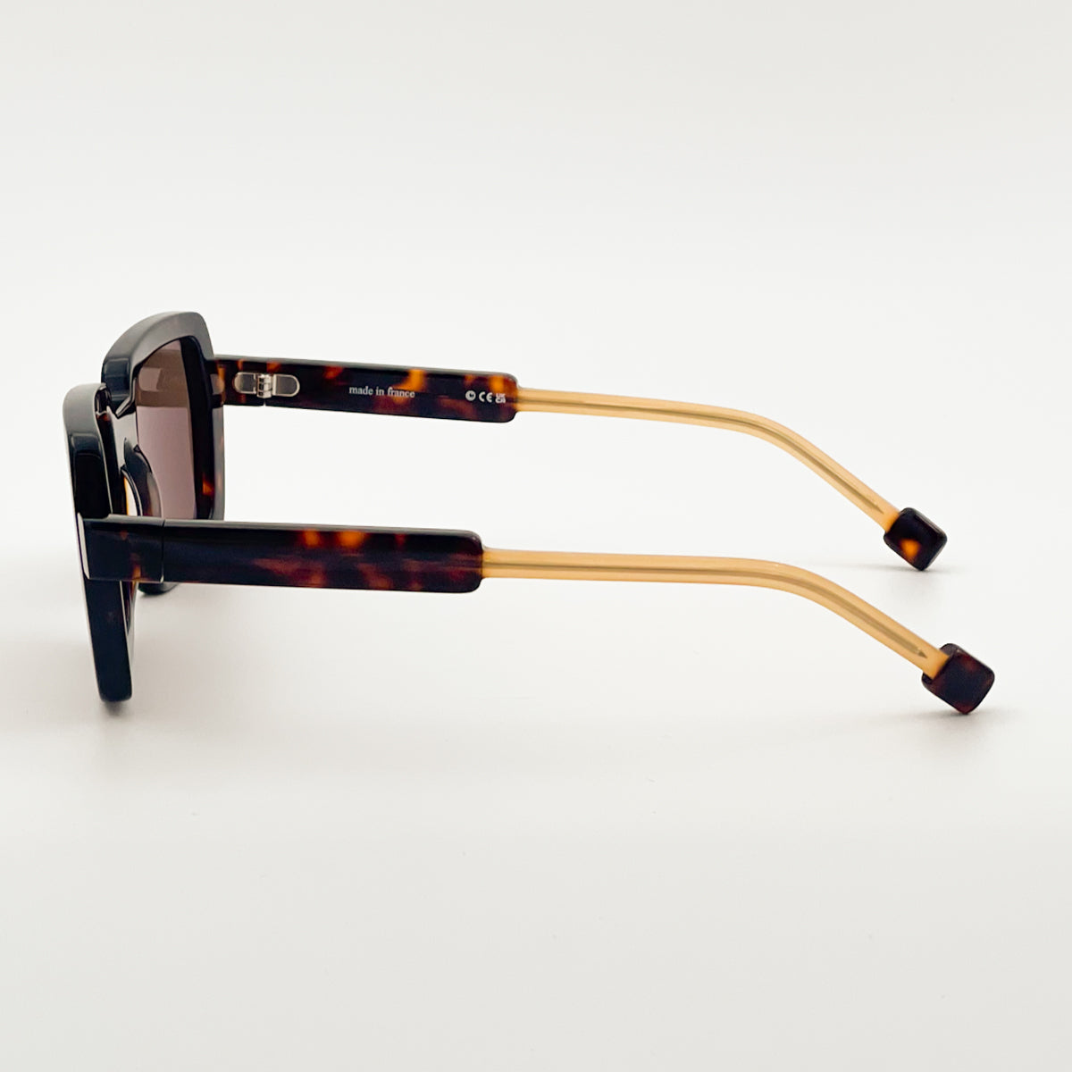 Theo Eyewear occhiali da sole da donna tartarugato marrone