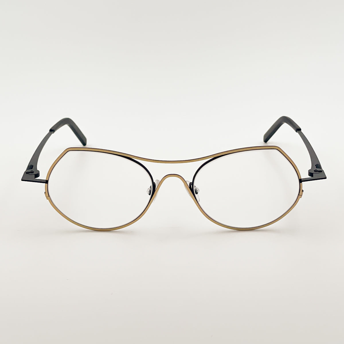 Theo Isobath occhiali da vista da donna bianco nero