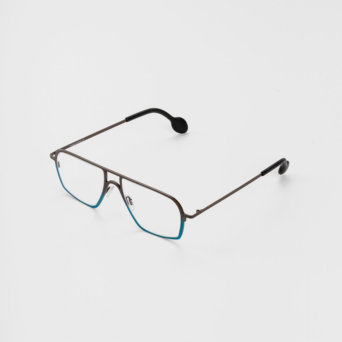 Theo - Palatino - Fluo Orange / Bluesy Green occhiali da vista uomo