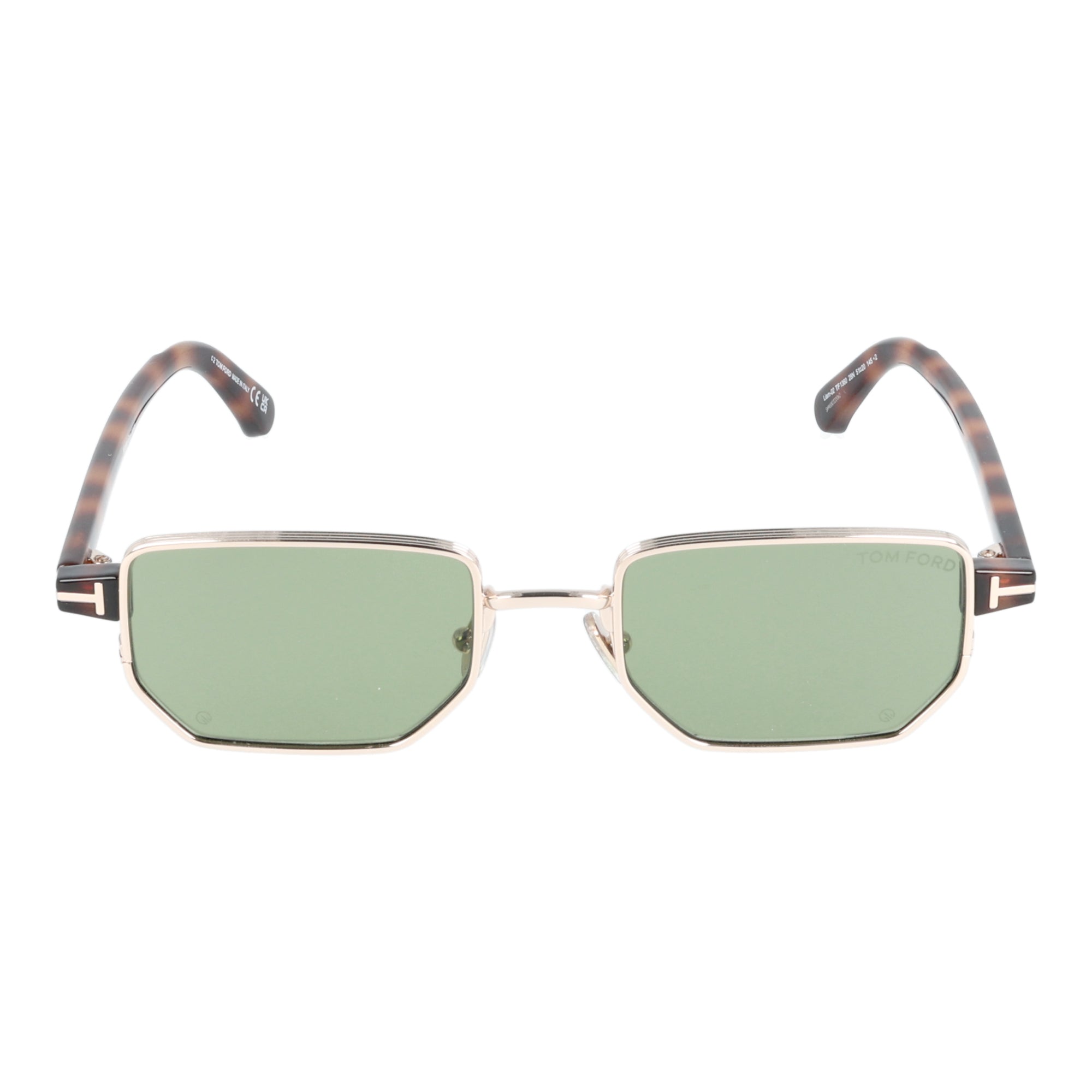 Tom Ford | FT1360 occhiali da sole uomo Lenti minerali liam 02 Metallo dorato