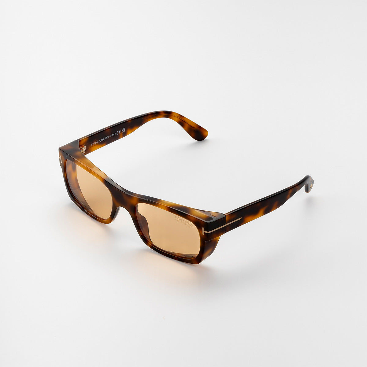 Tom Ford Juan Tartarugato Avana Occhiali da sole Uomo