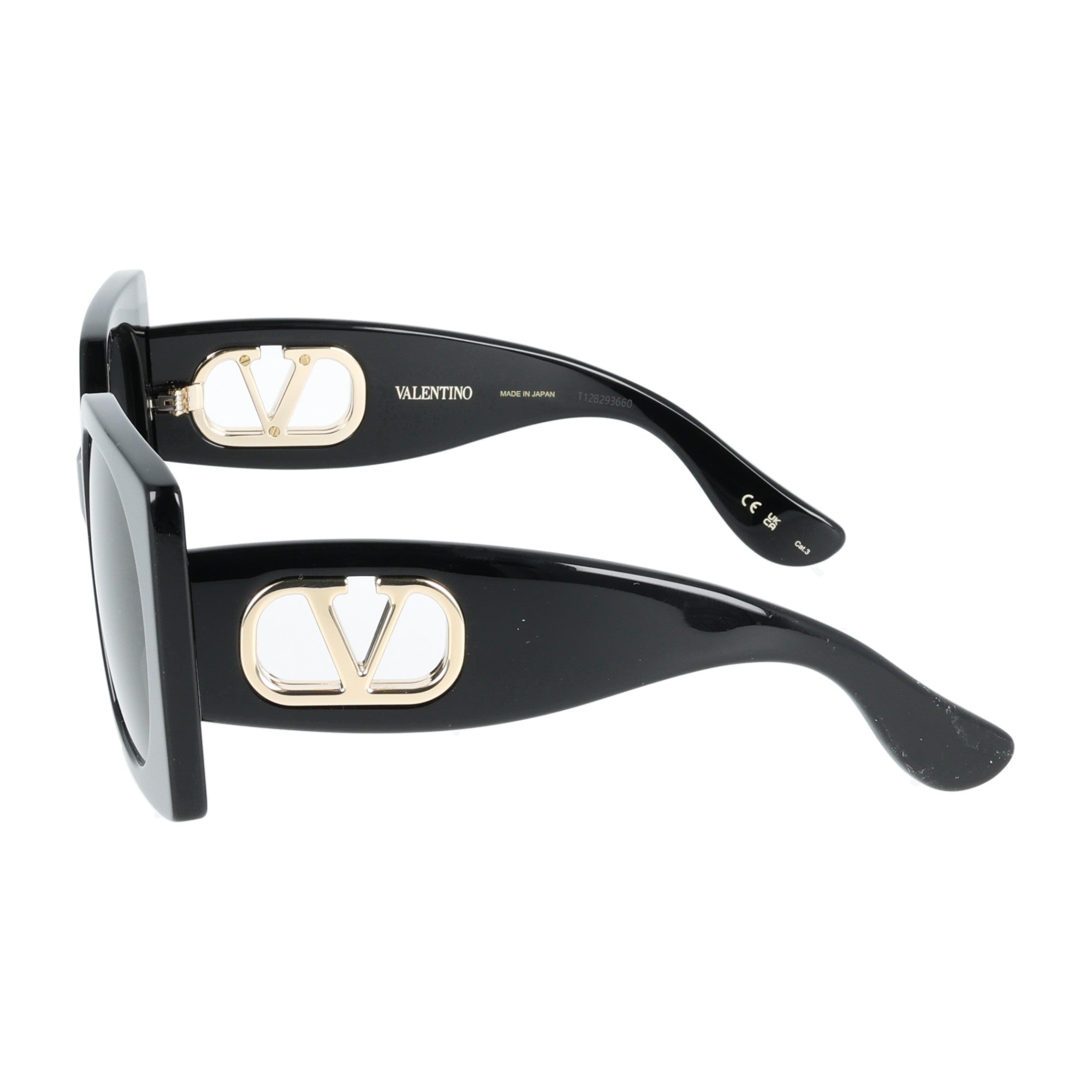 Valentino | VG0002S 001 occhiali da sole squadrati Nero da donna oversize