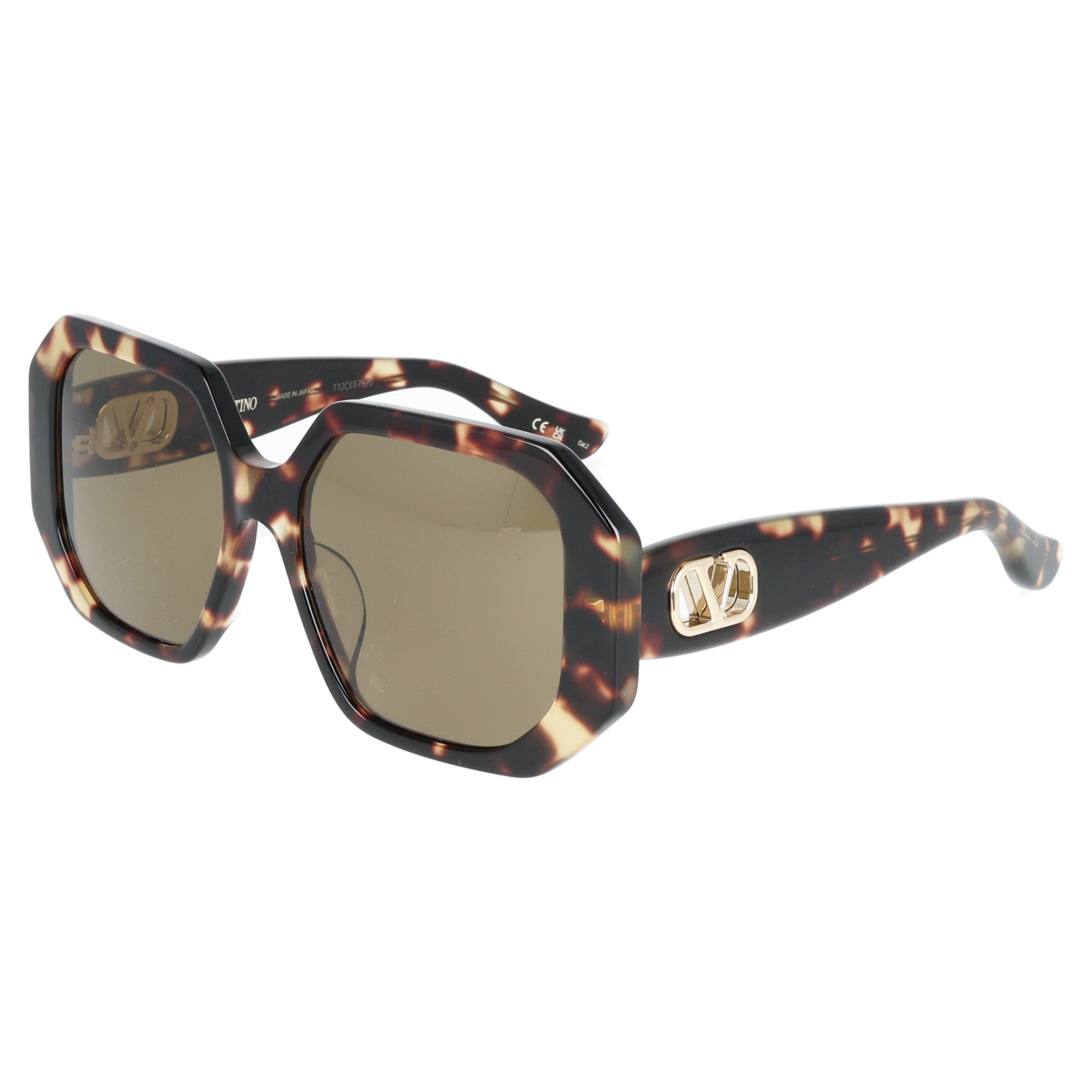 Valentino | VG0003SA occhiali da sole oversize esagonali Tartarugato
