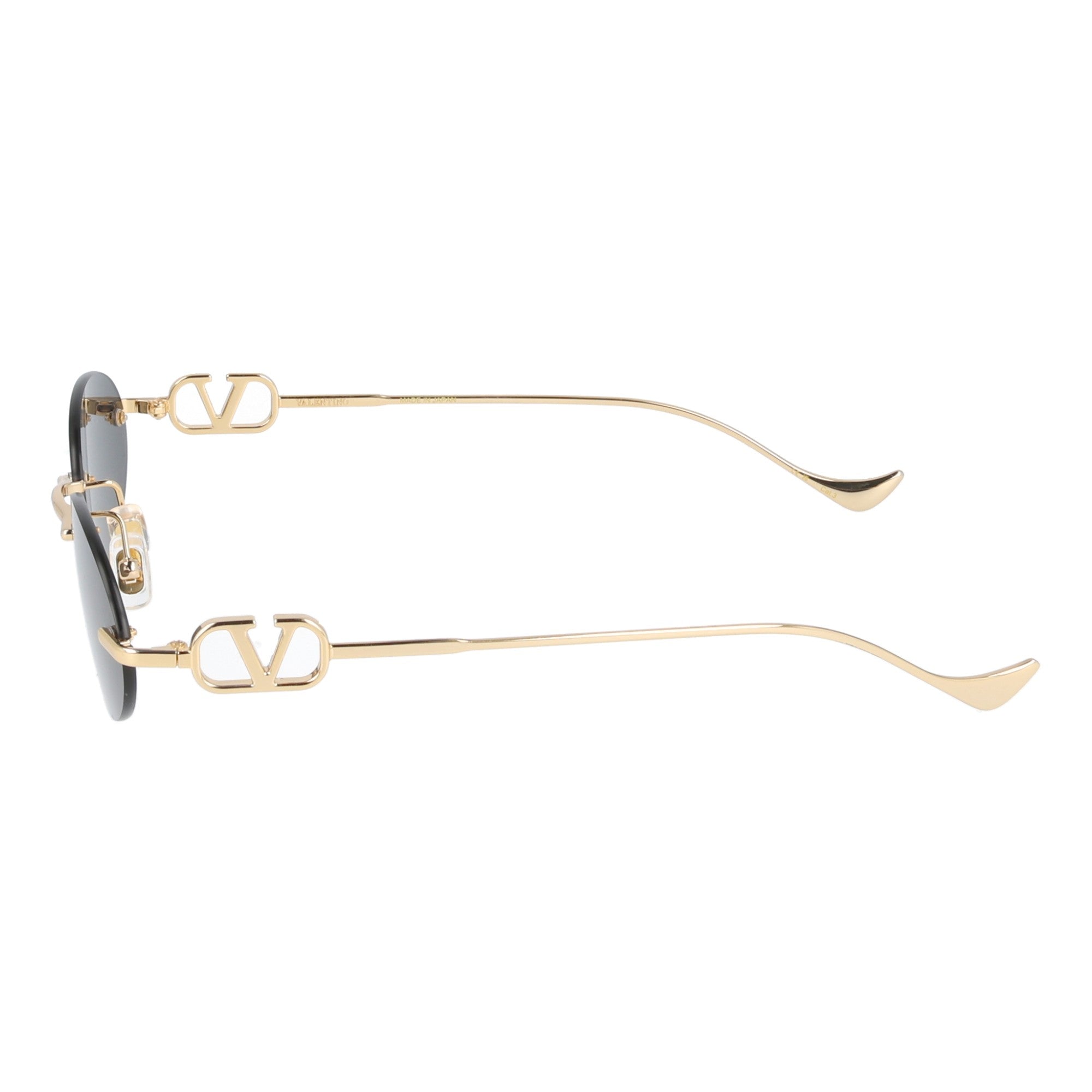 Valentino | VG0032S - Metallo dorato Lente grigio occhiali da sole donna