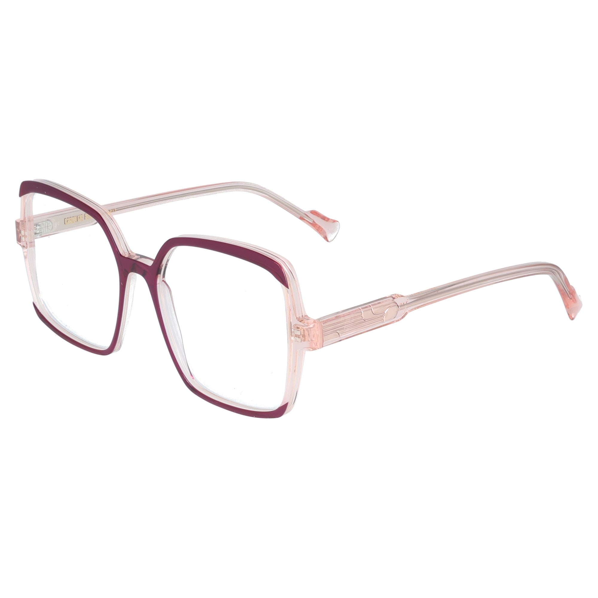 Caroline Abram | Haruko 789 - Fucsia & Trasparente rosa