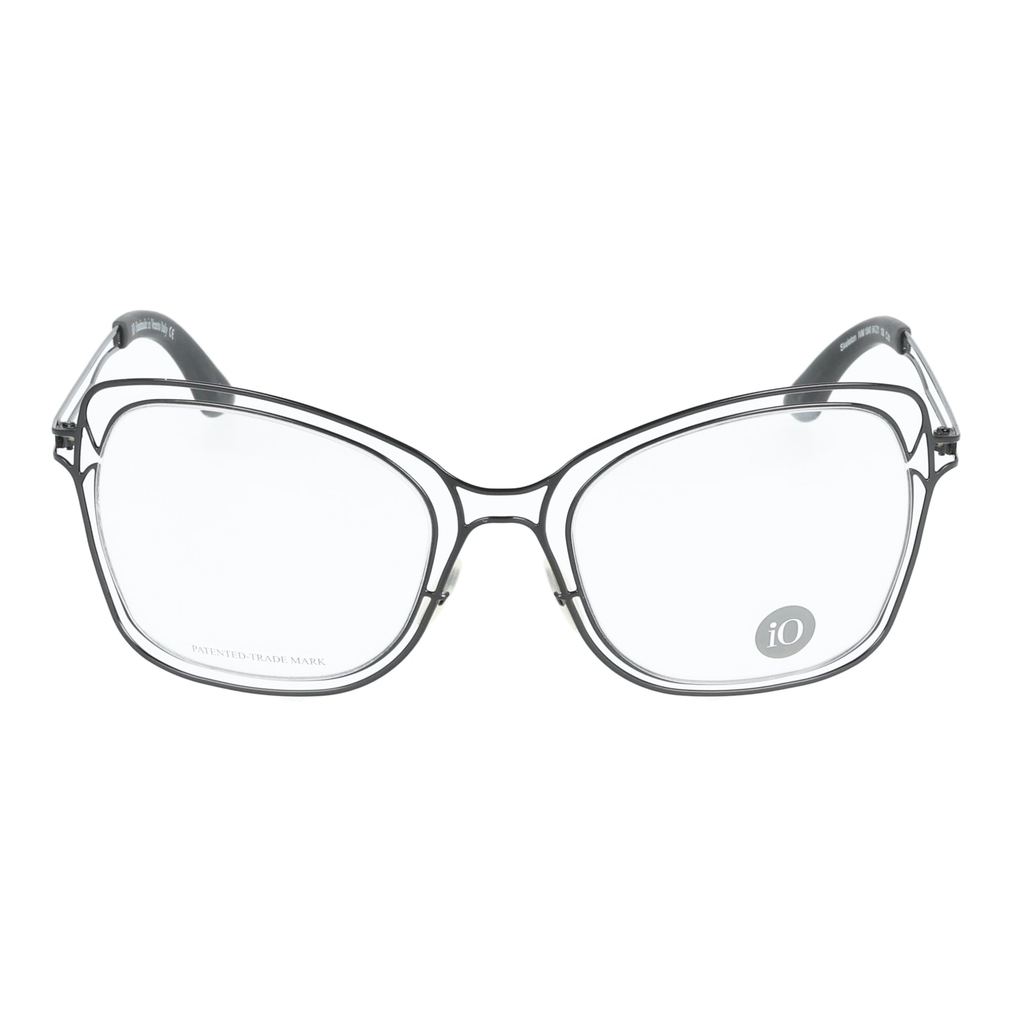 iO unconventional | Skeleton IVM 1040 occhiali da vista Metallo nero