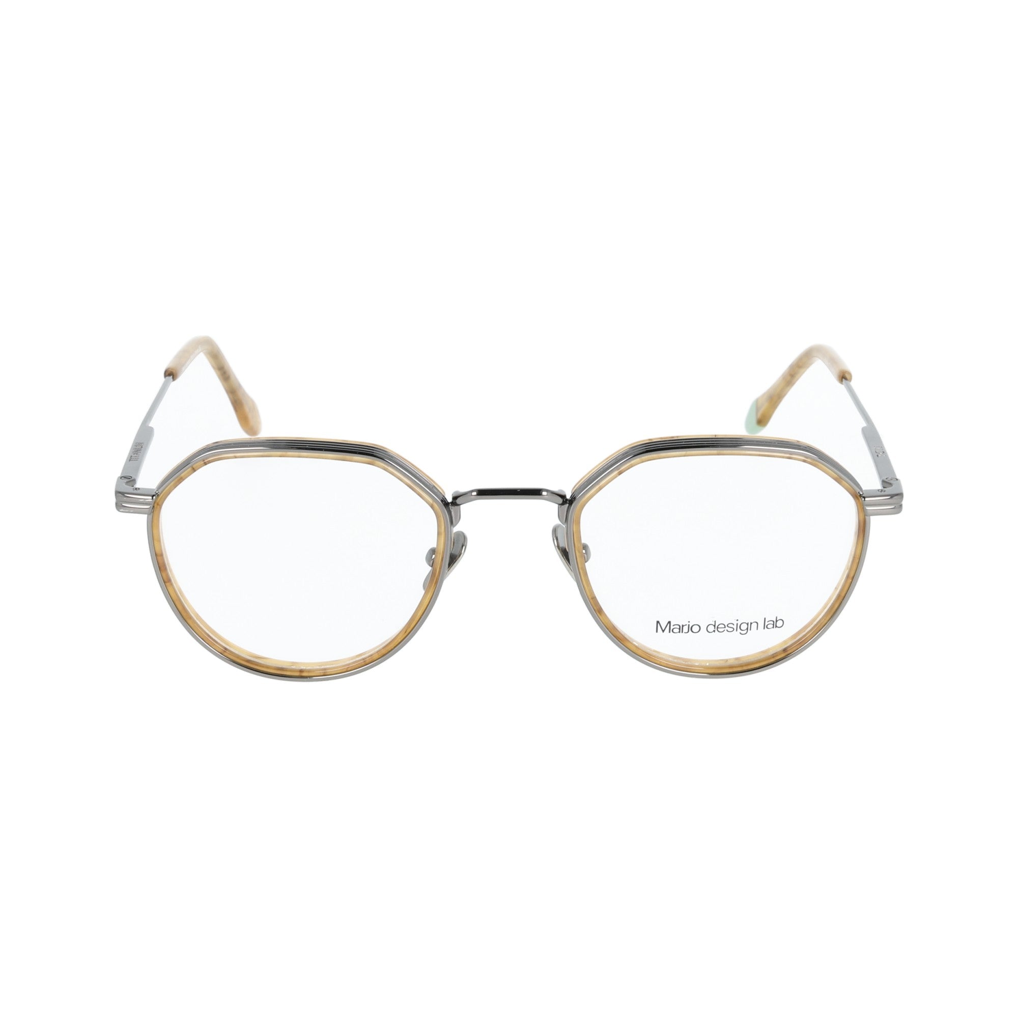 Marjo Design Lab | Achilles - Titanium & Light Tortoise / Titanium & Yellow Tortoise