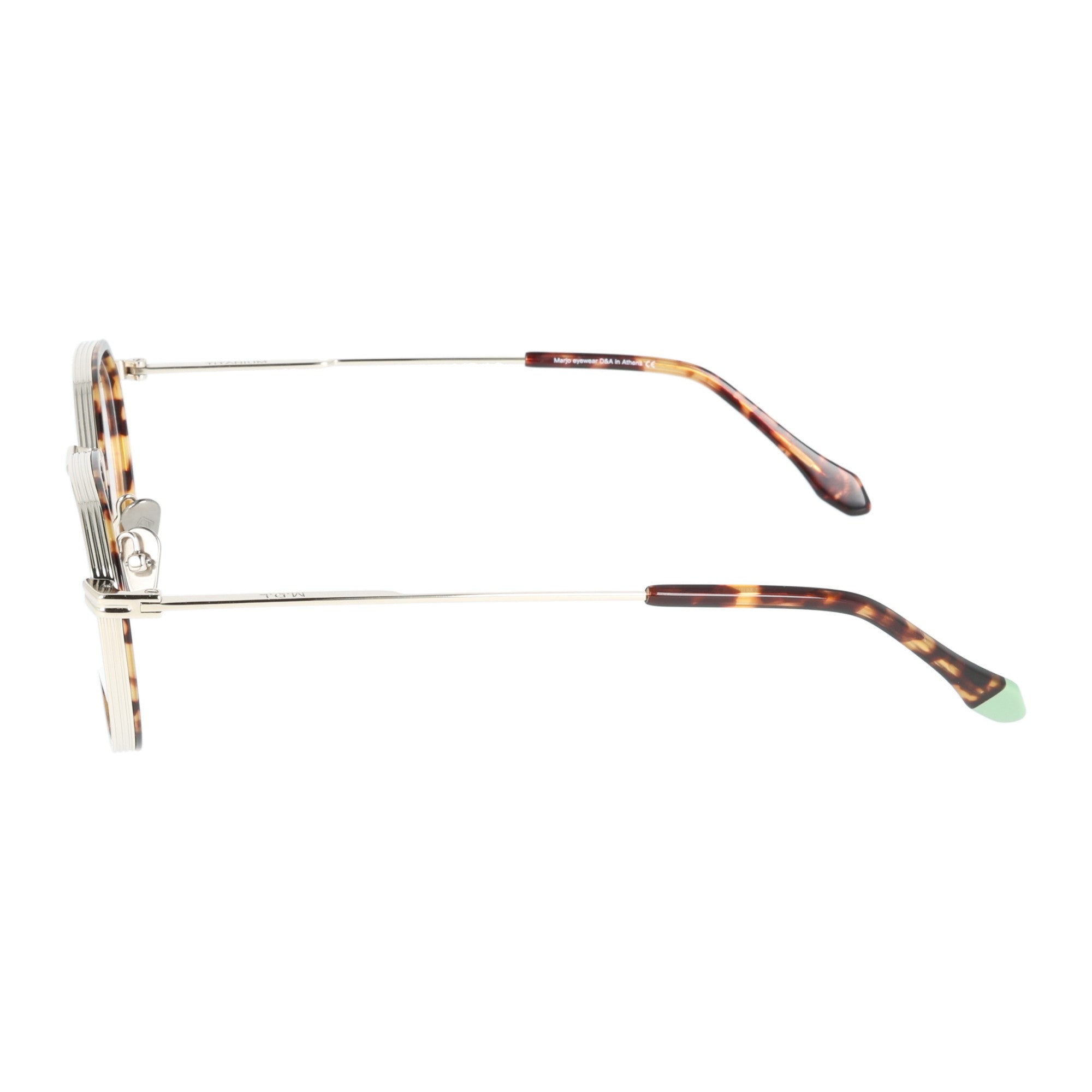 Marjo Design Lab | Achilles - Titanium & Light Tortoise / Titanium & Yellow Tortoise