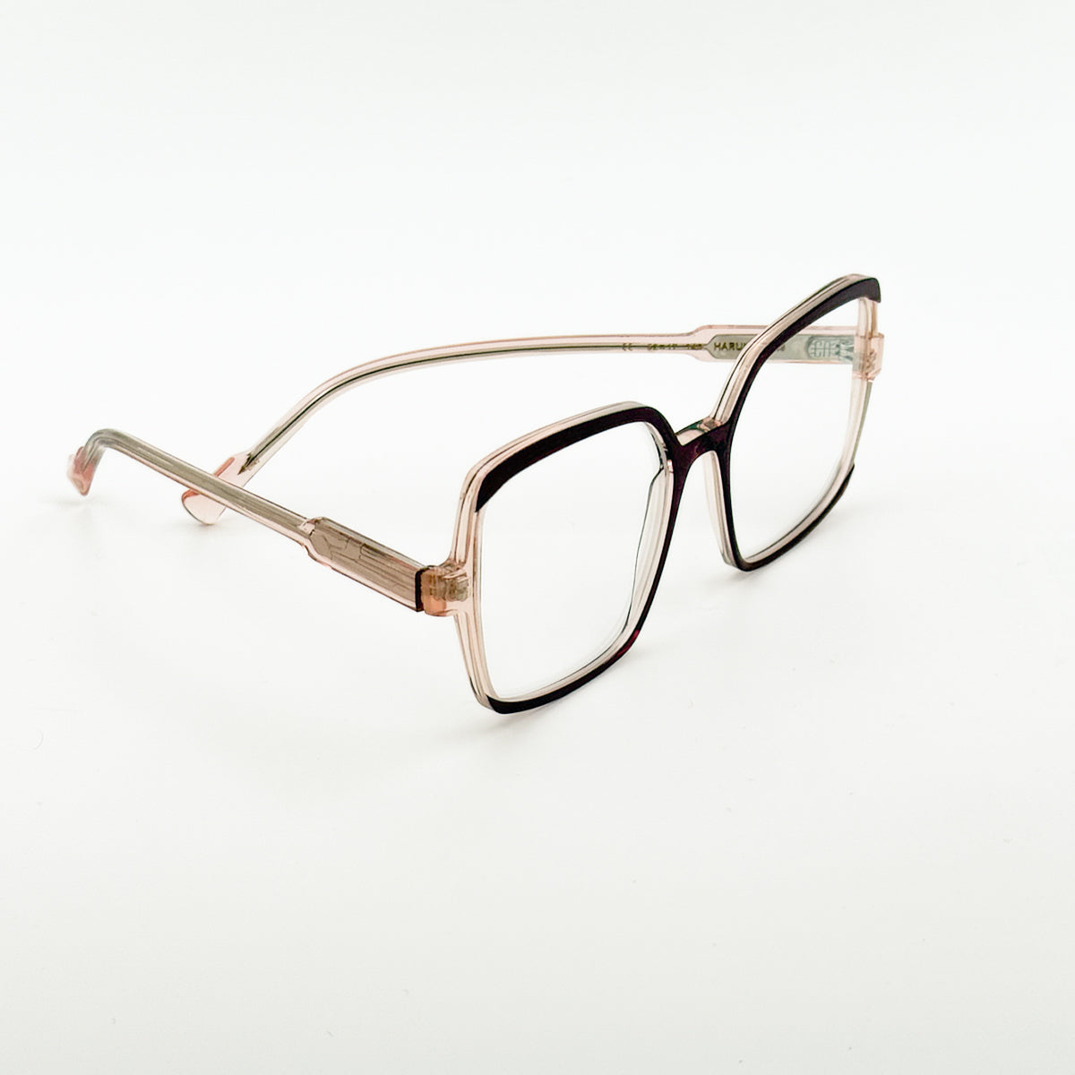 Caroline Abram | Haruko 789 - Fucsia & Trasparente rosa