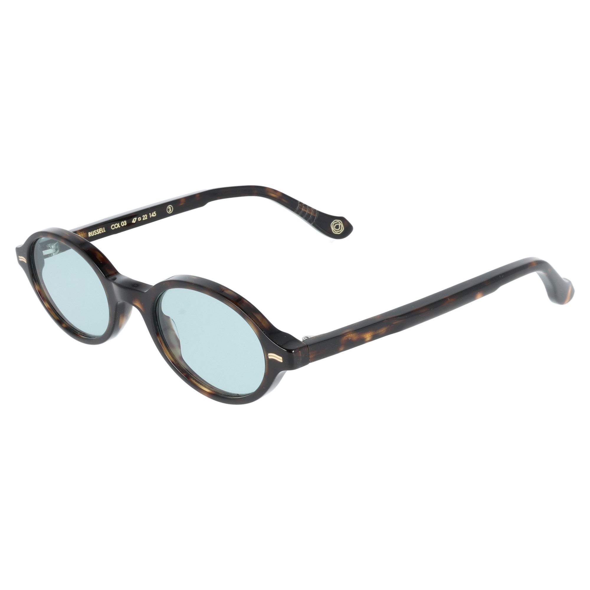 occhiali da sole da donna Russel Kyme havana cateye