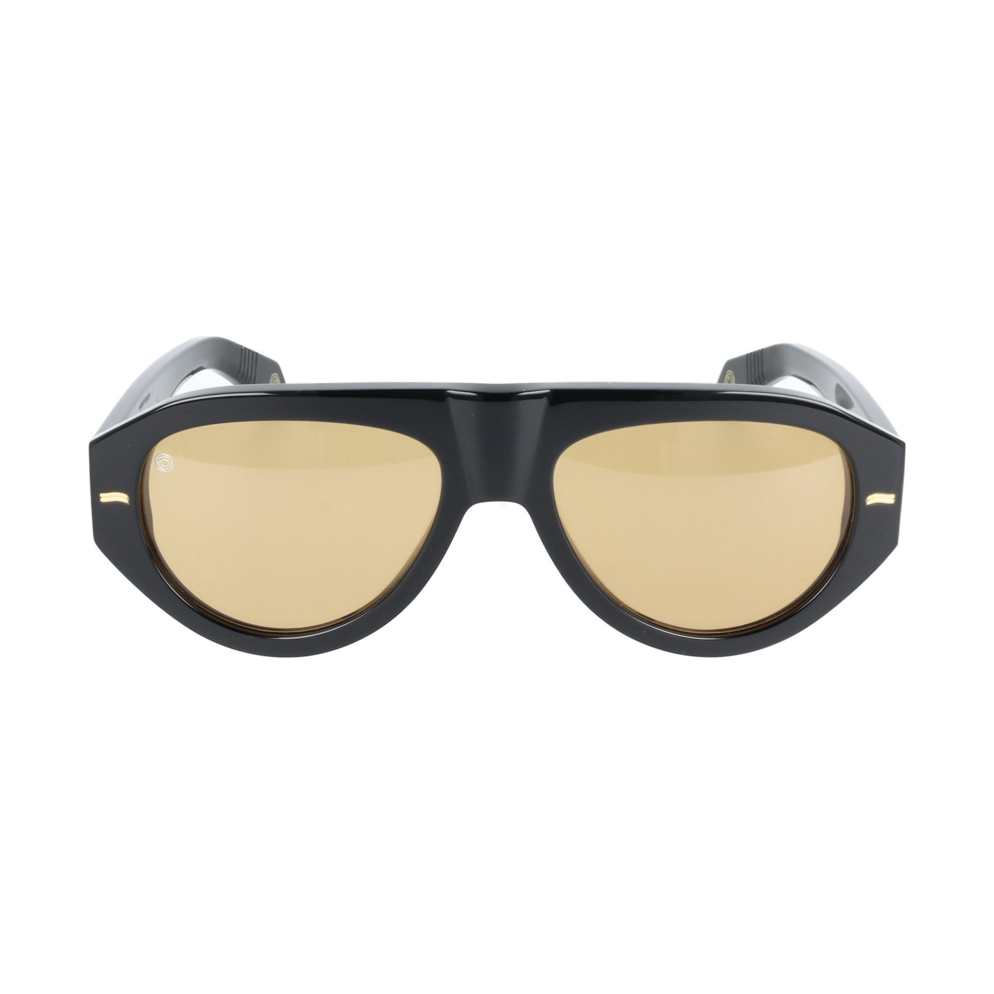 occhiali da sole da donna Vernon Kyme nero lenti gialle wayfare