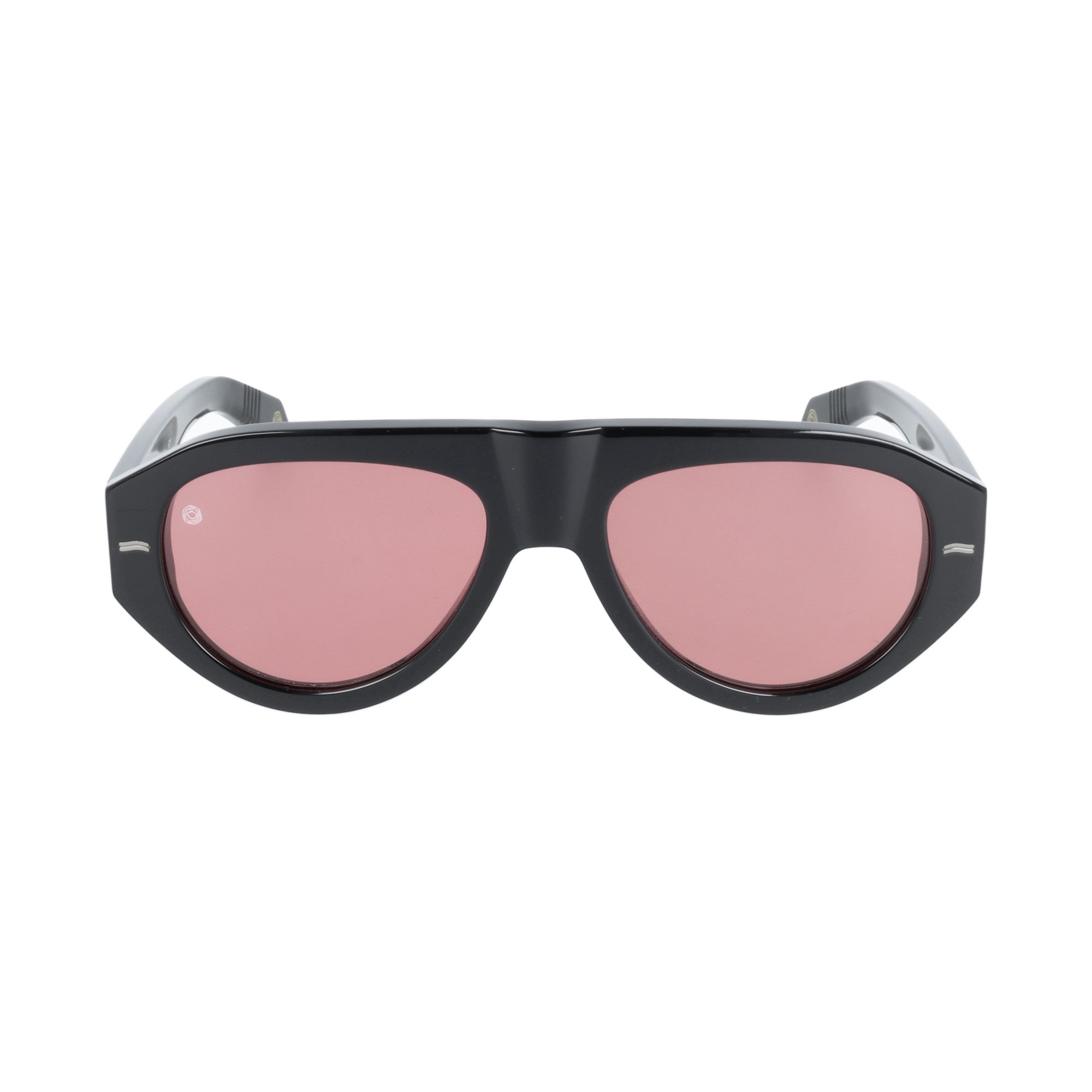 occhiali da sole da donna Vernon Kyme nero lenti rosa wayfare