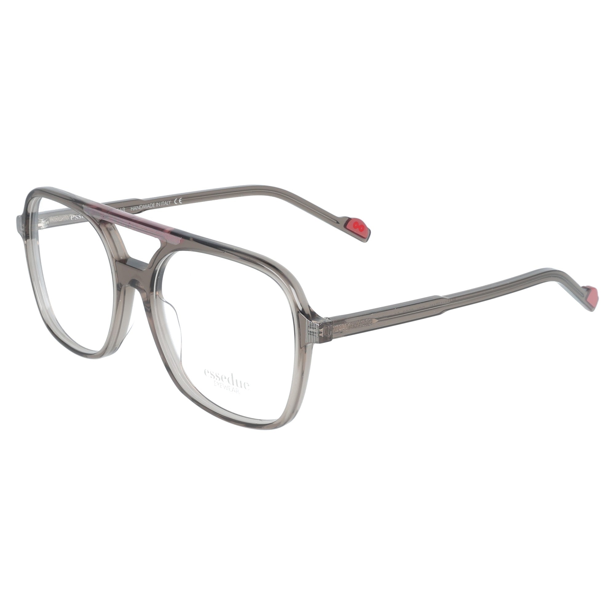 occhiali da vista unisex Manhattan grigio rettangolare