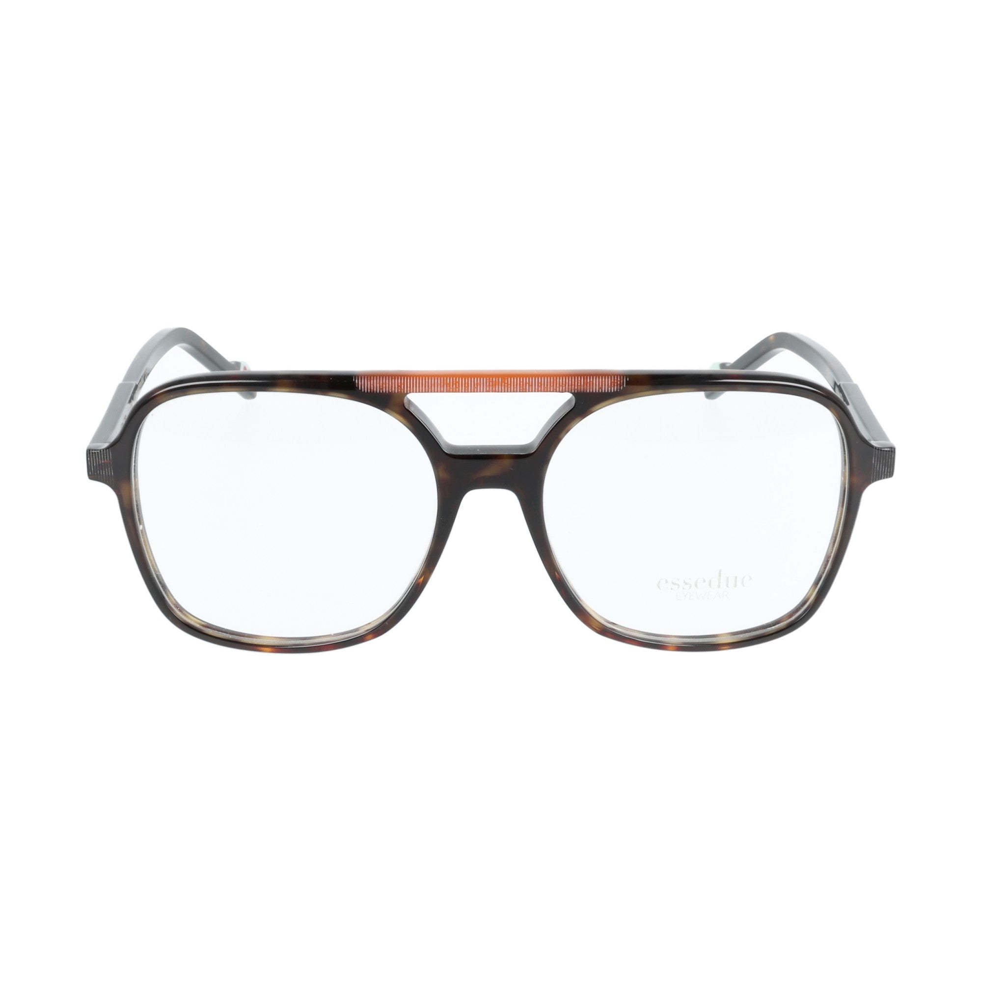 occhiali da vista unisex Manhattan havana rettangolare