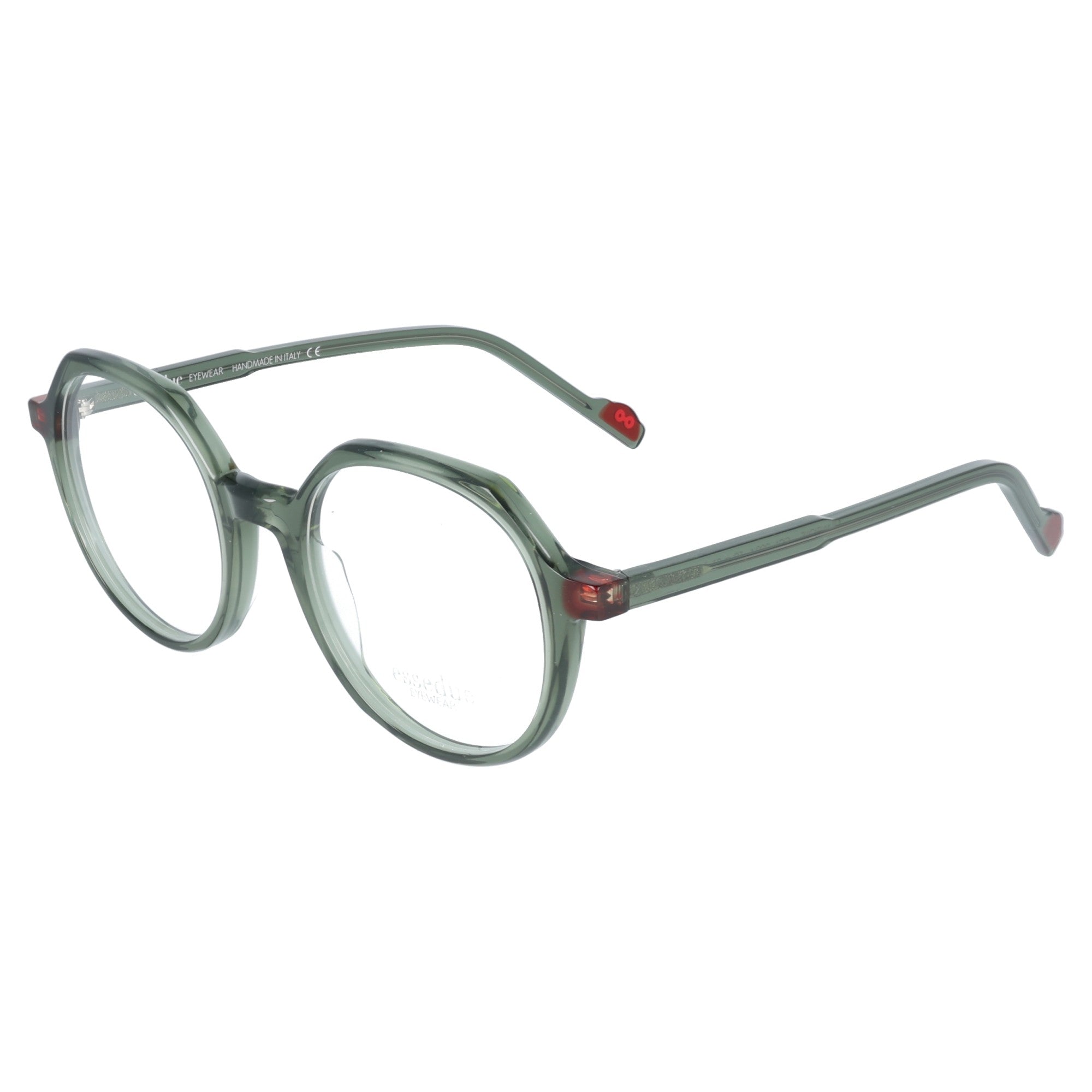 occhiali vista donna -essedue-atlantique-verde ocra