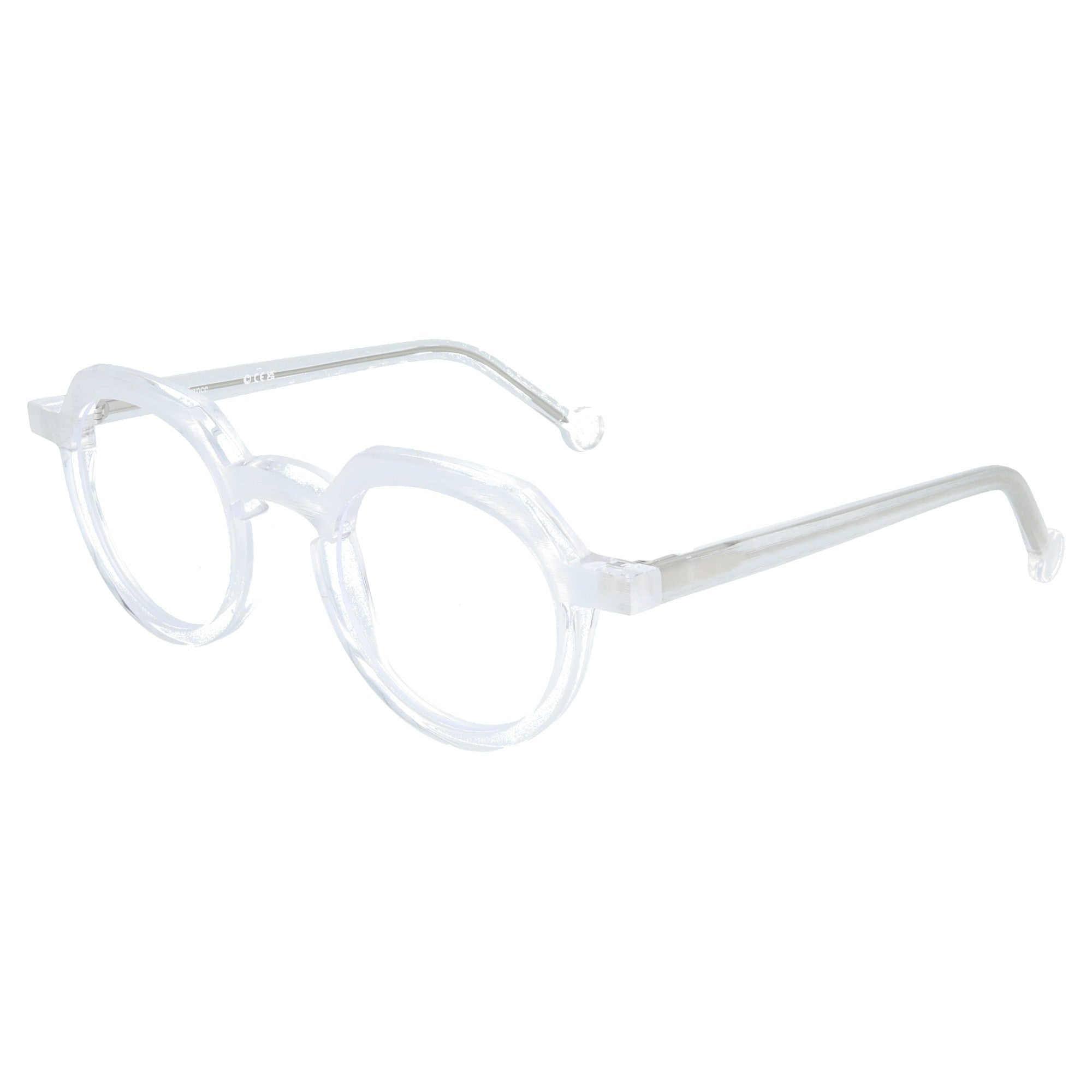 Theo | Common ostrich - Grey / Red / Transparent white
