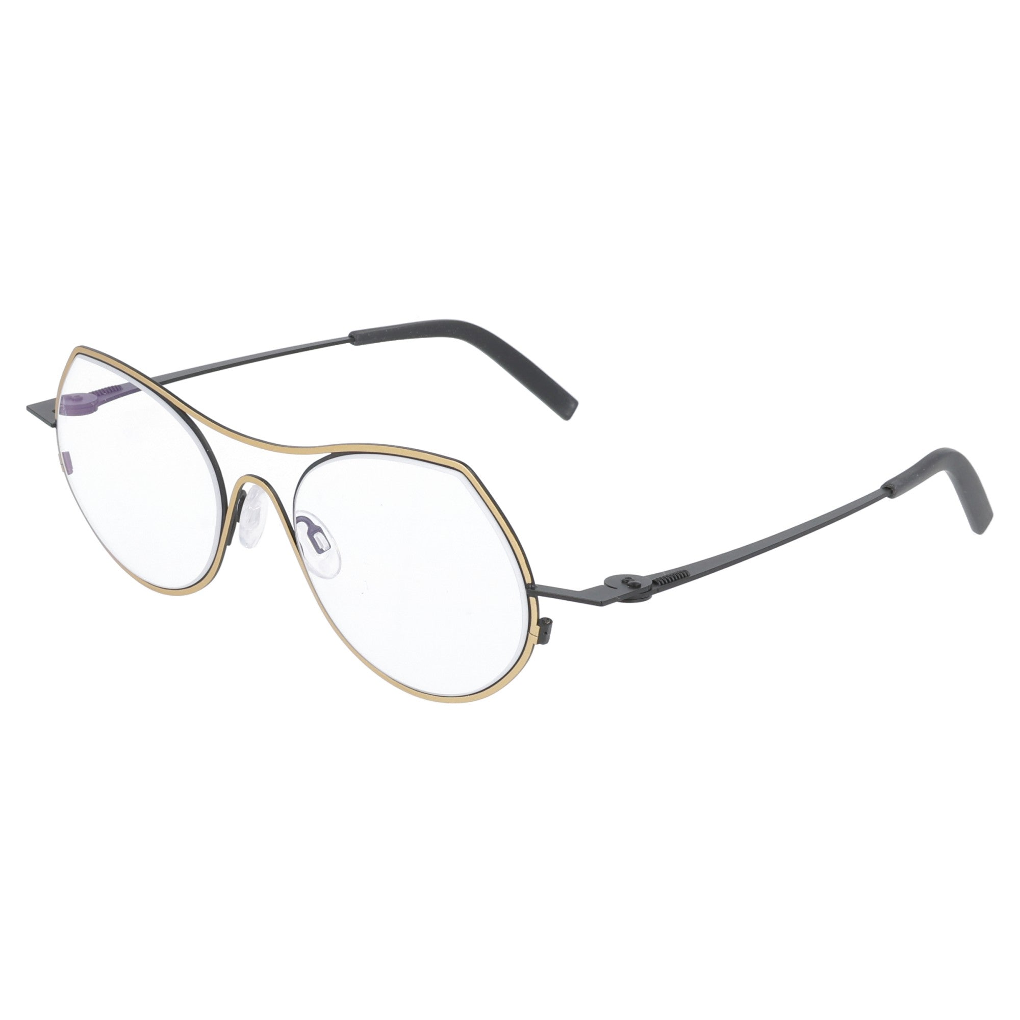 Theo | Isobath - White Black / Gold Black