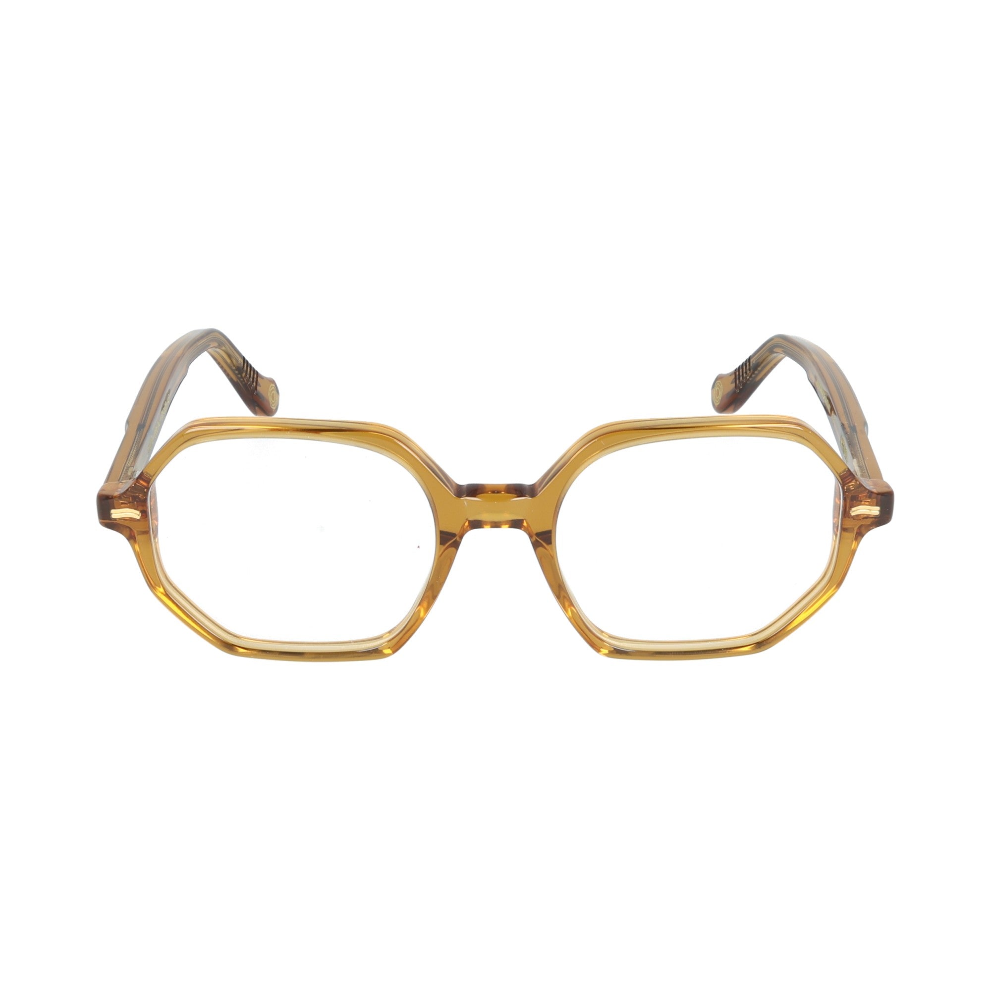 Kyme | Allen - Celeste / Trasparente / Rosa / Arancione / Grigio occhiali da vista esagonali