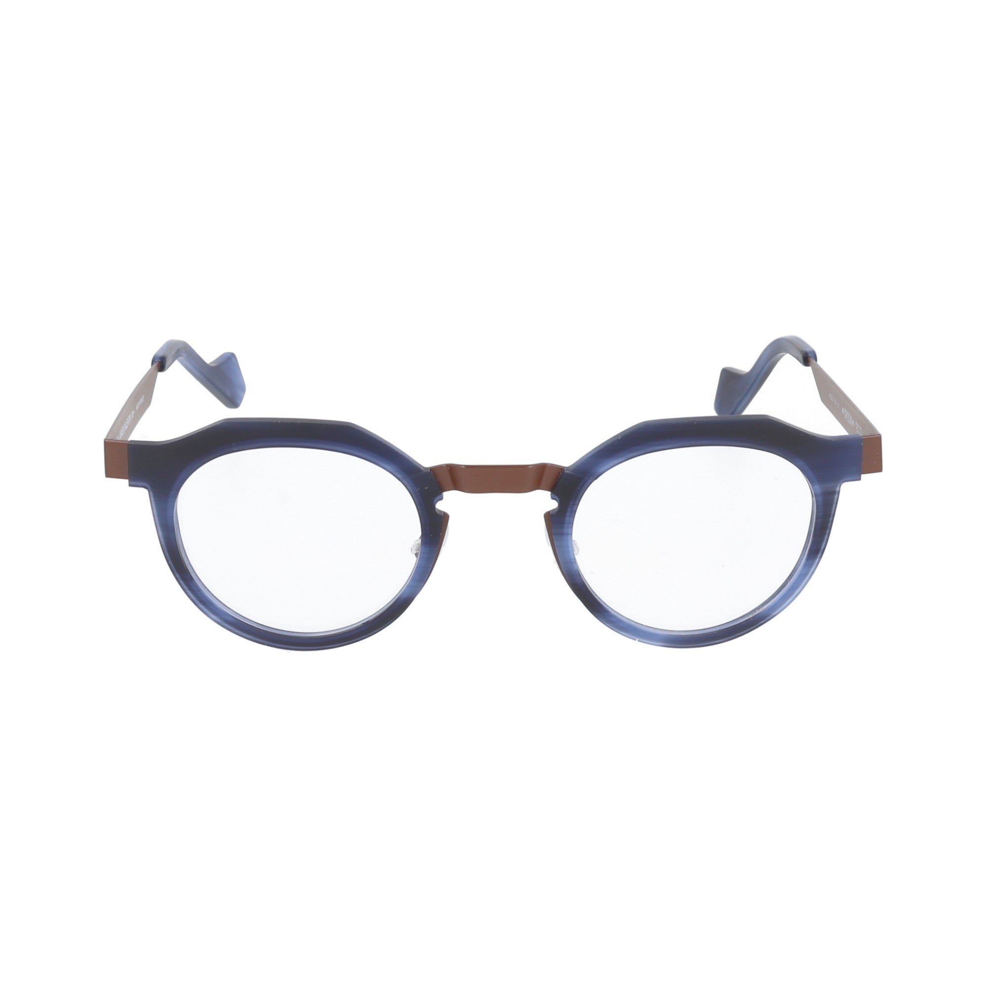 Anne & Valentin | Orson occhiale da vista in metallo unisex blu 
